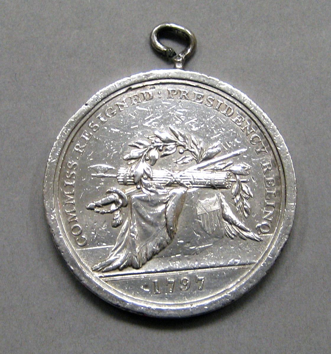 1967.0616 Silver Medal underside