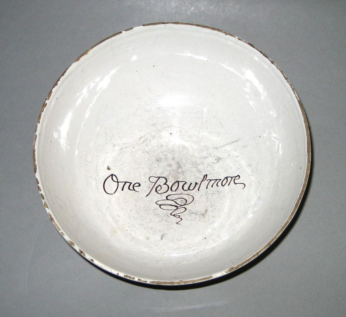 1967.0628 Delft punch bowl top