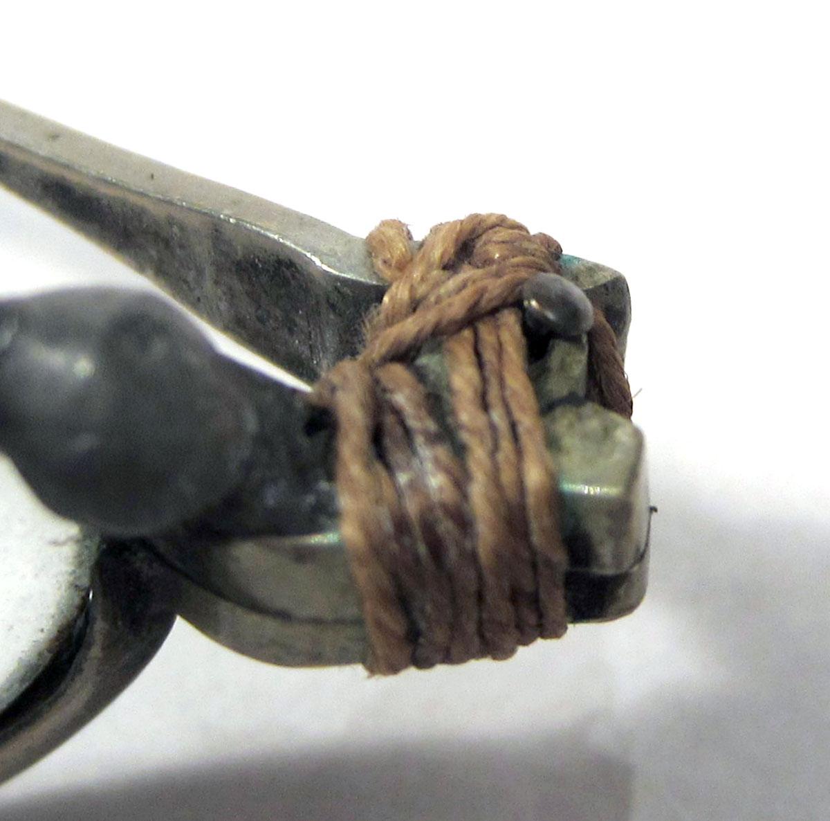 1967.0634 Silver Spectacles detail repair