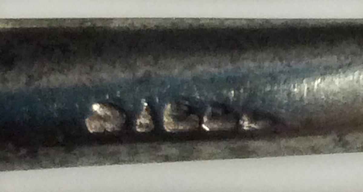 1967.0642 Fork, detail 1