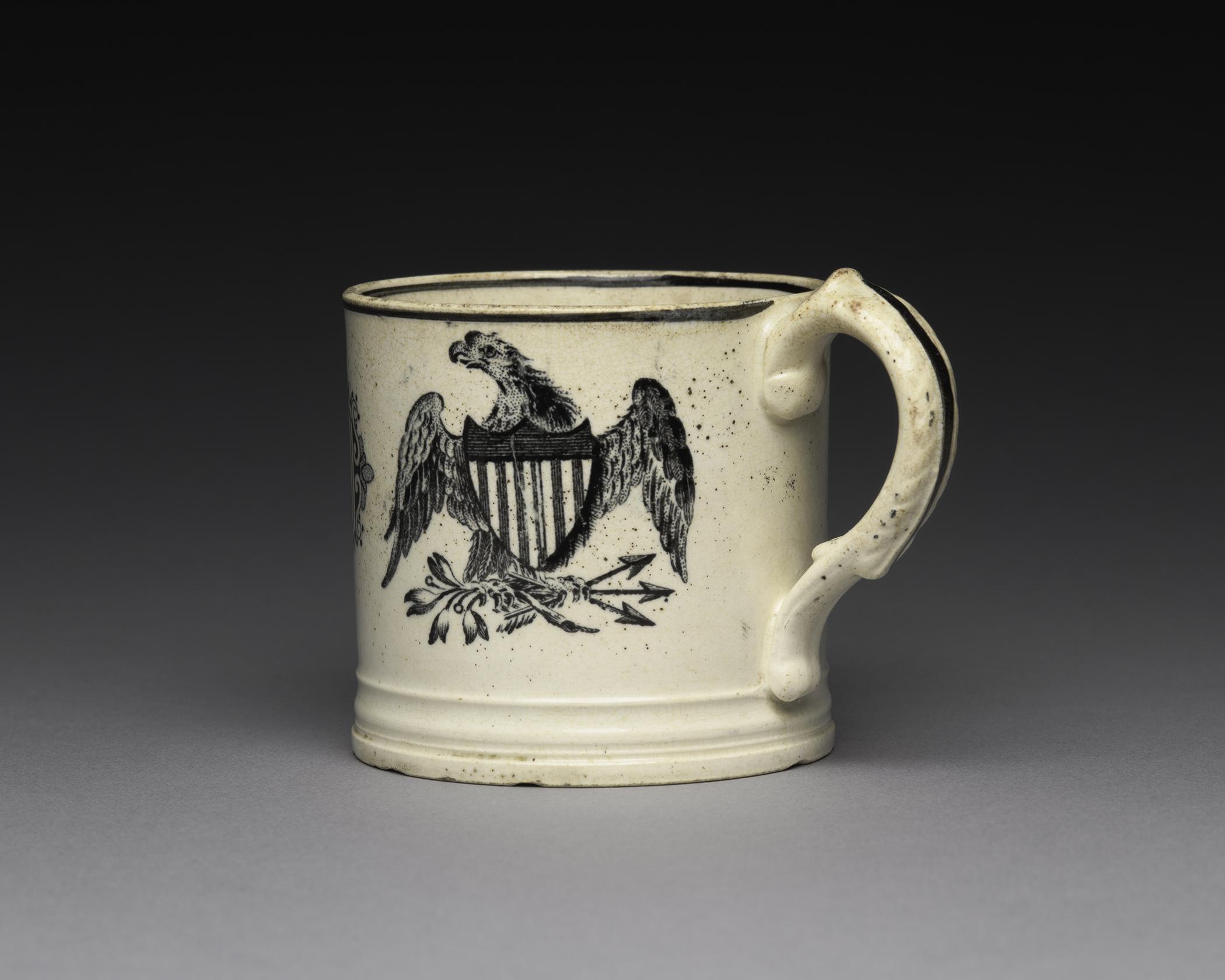 1967.0650 Mug, Child's mug, view 1