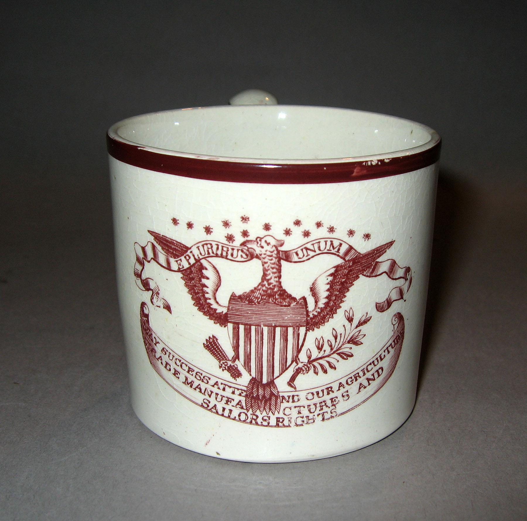 1967.0651 Transfer printed mug (front)