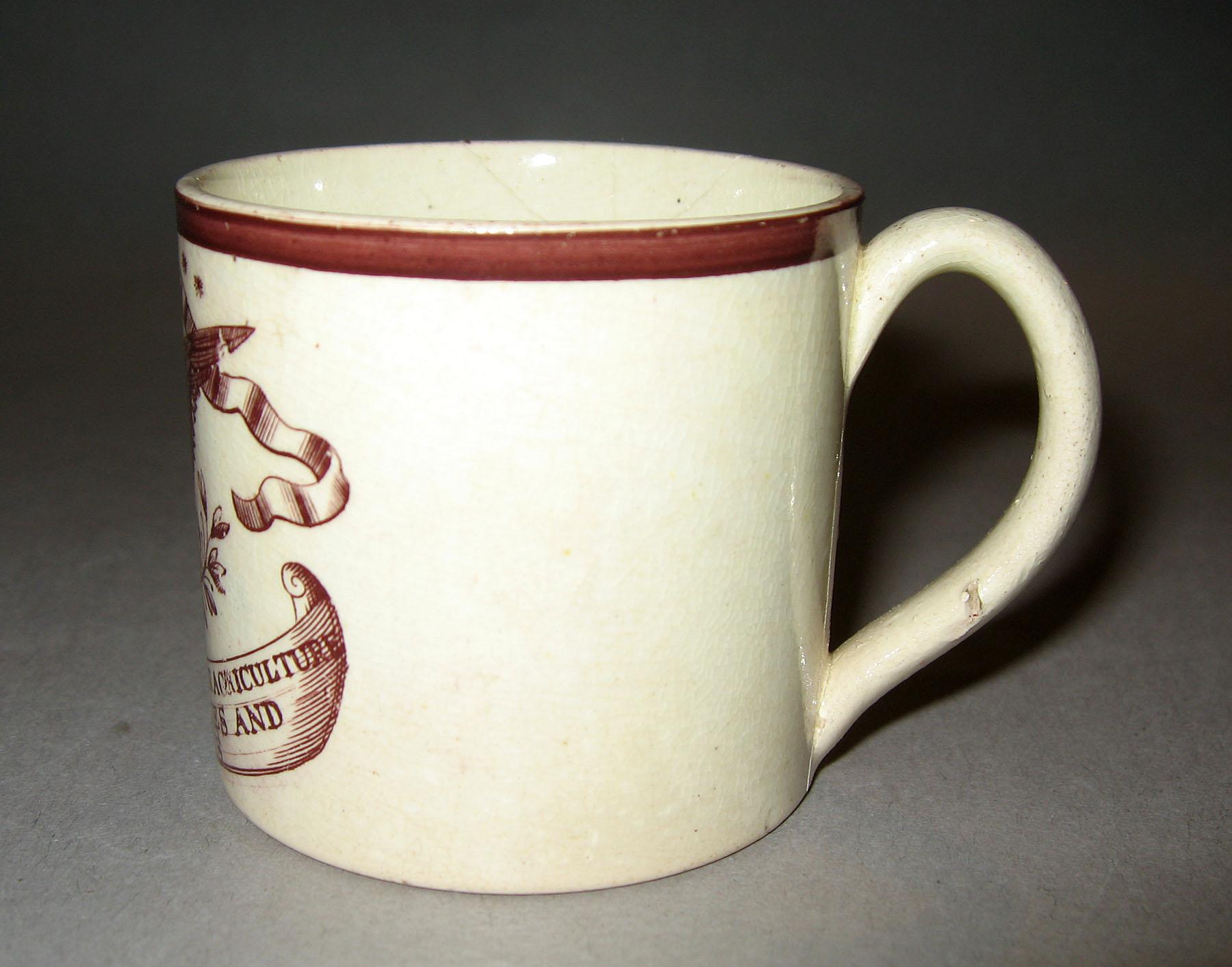 1967.0652 Transfer printed mug