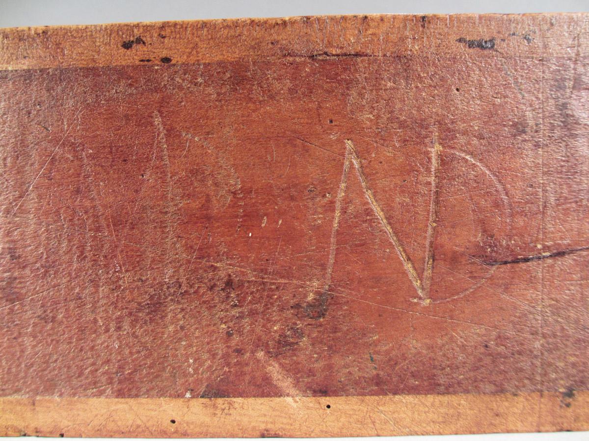 1957.0026.233 Miter box, mark