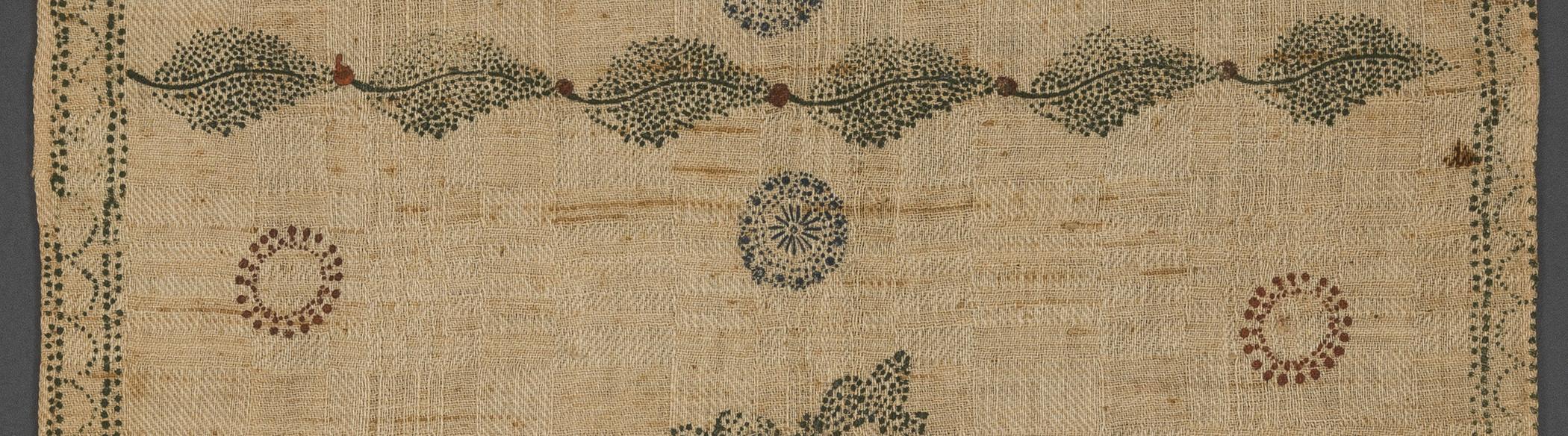 1967.0728 Towel, detail 8