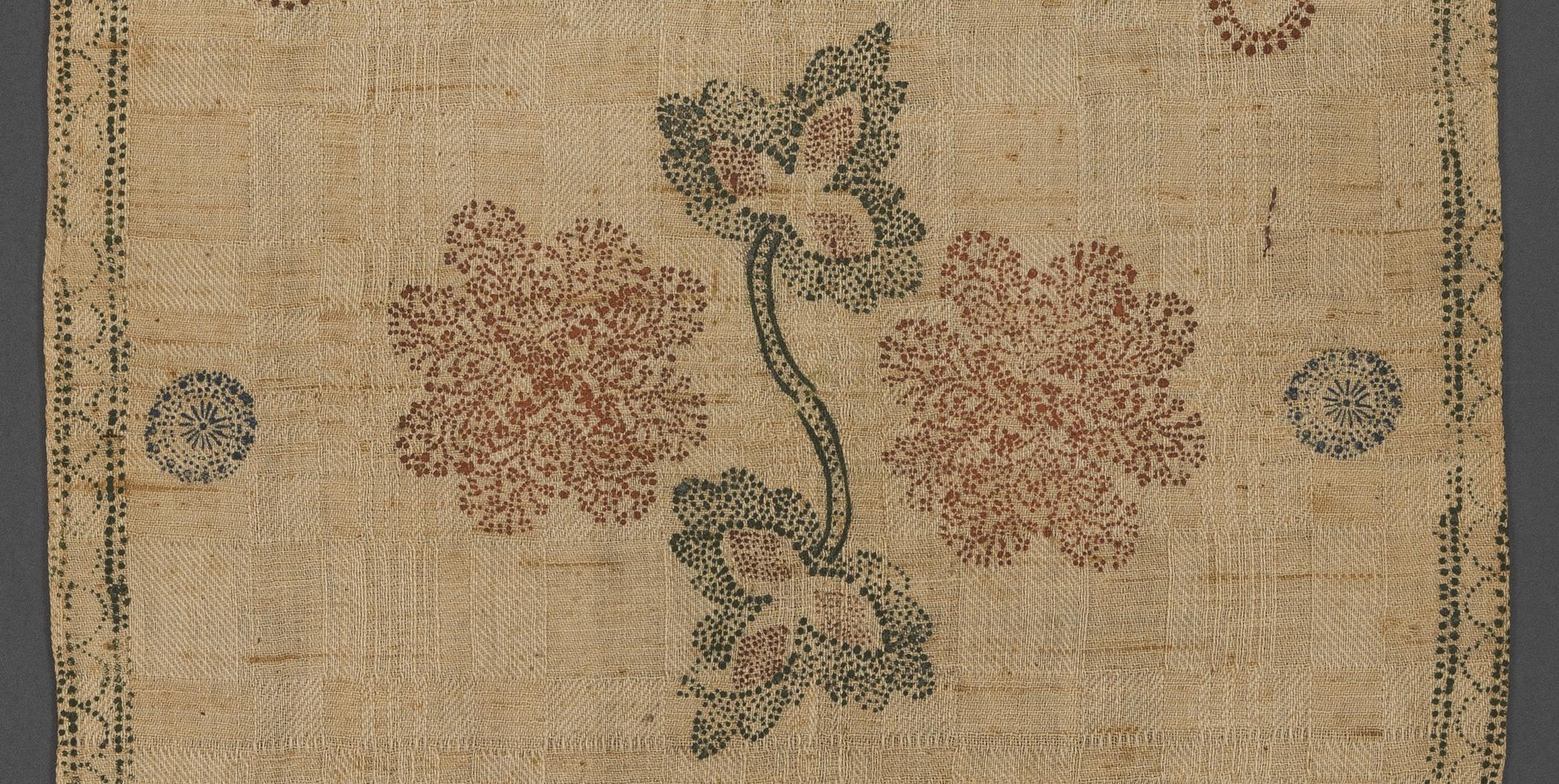 1967.0728 Towel, detail 9