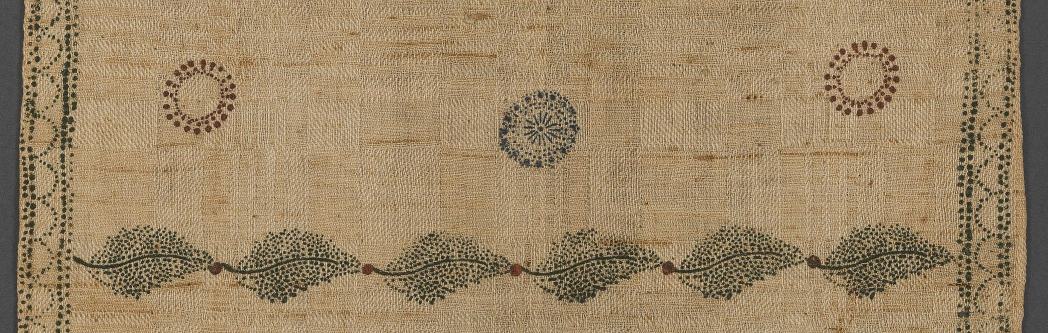 1967.0728 Towel, detail 10