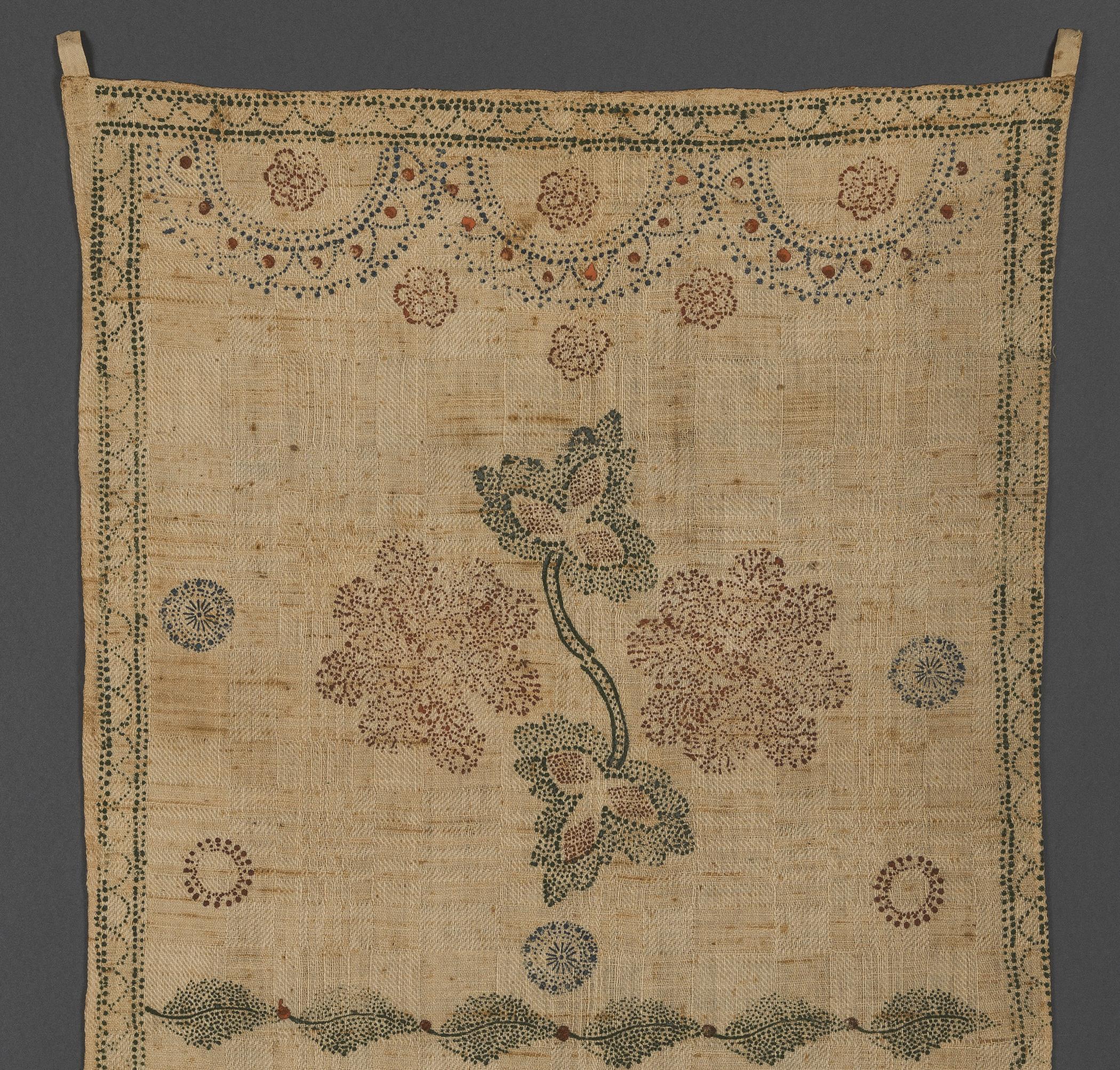 1967.0728 Towel, detail 1