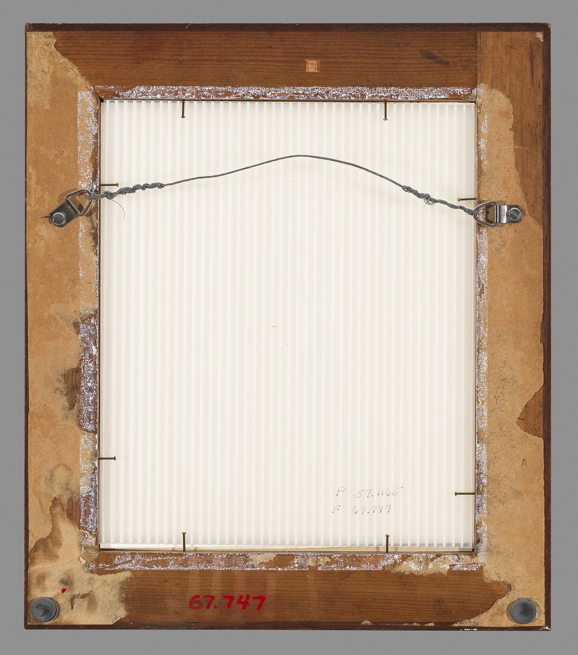 1967.0747 Frame, view 1, reverse