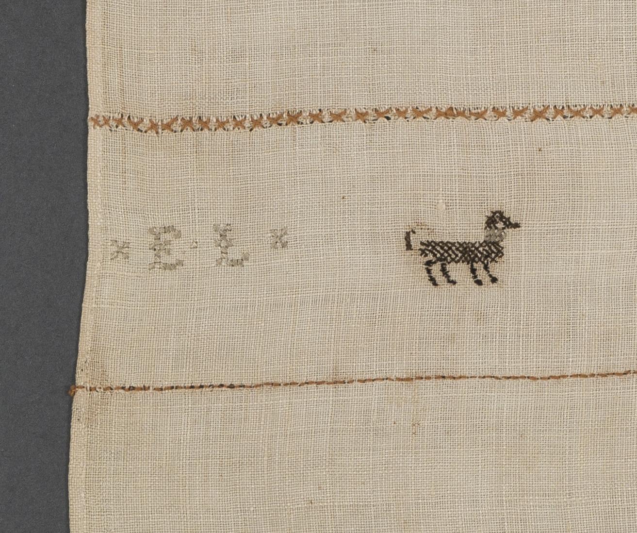 1967.0759 Towel, detail 11