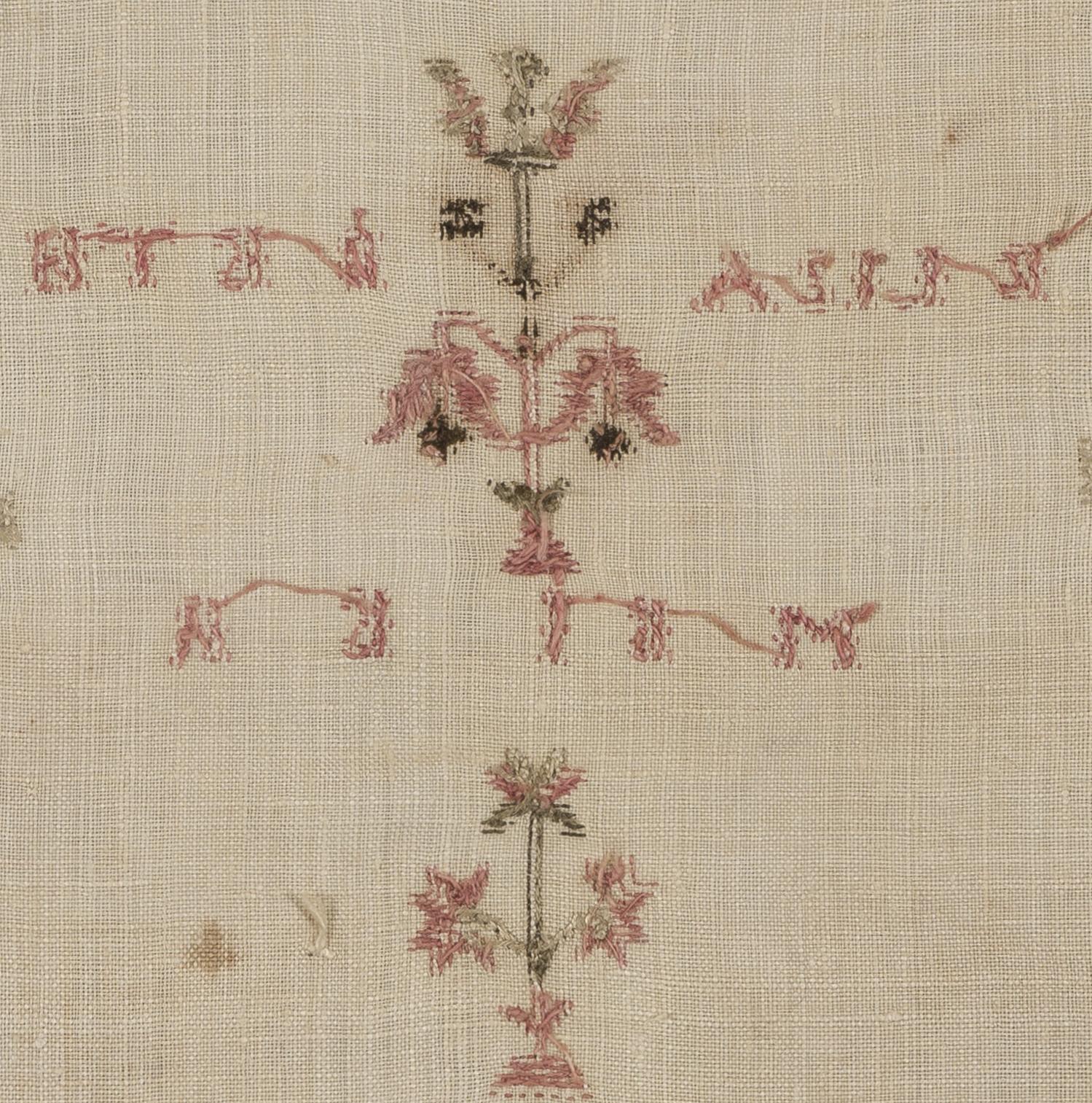 1967.0759 Towel, reverse, detail 4