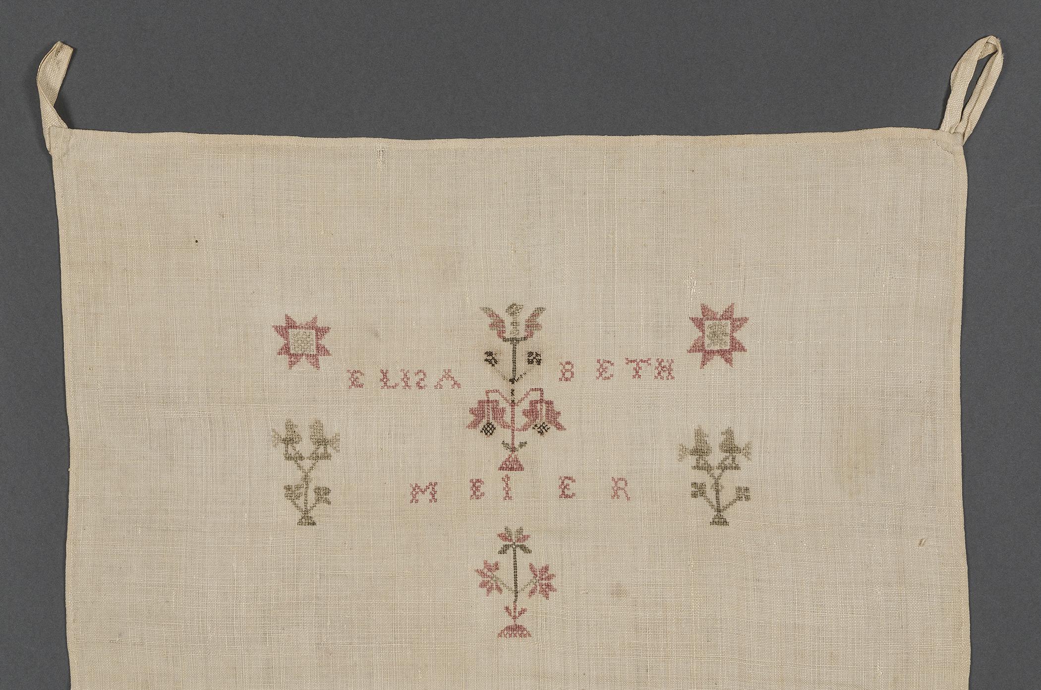 1967.0759 Towel, detail 1