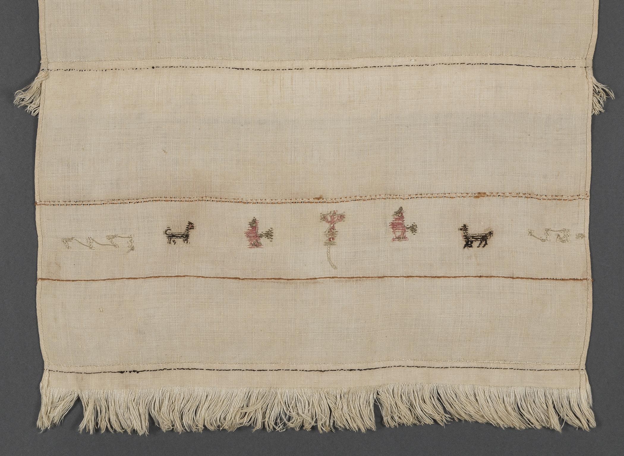 1967.0759 Towel, reverse, detail 9