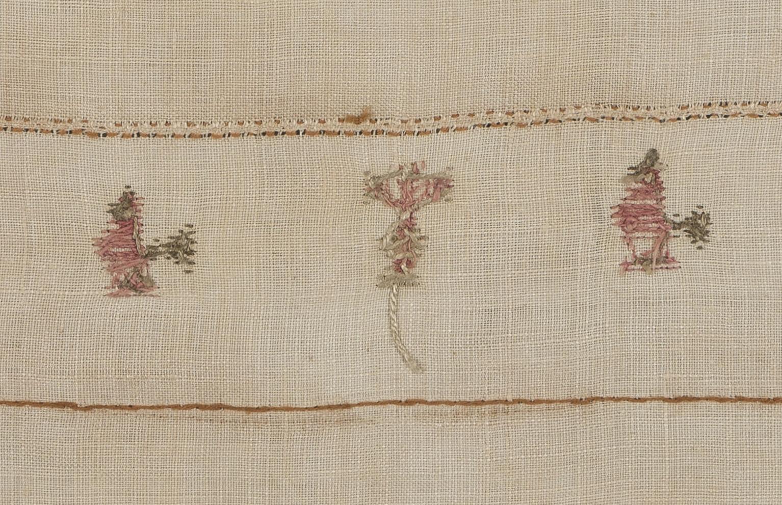1967.0759 Towel, reverse, detail 12