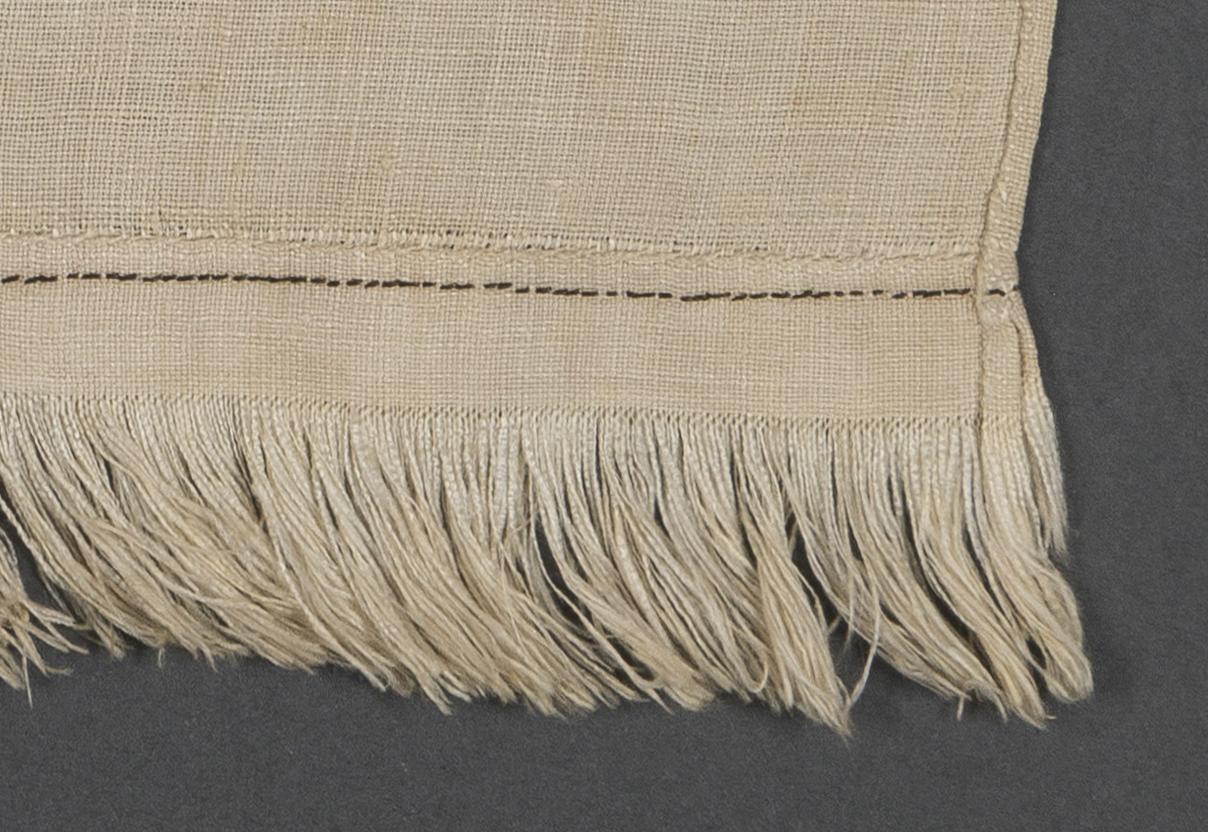 1967.0759 Towel, reverse, detail 14