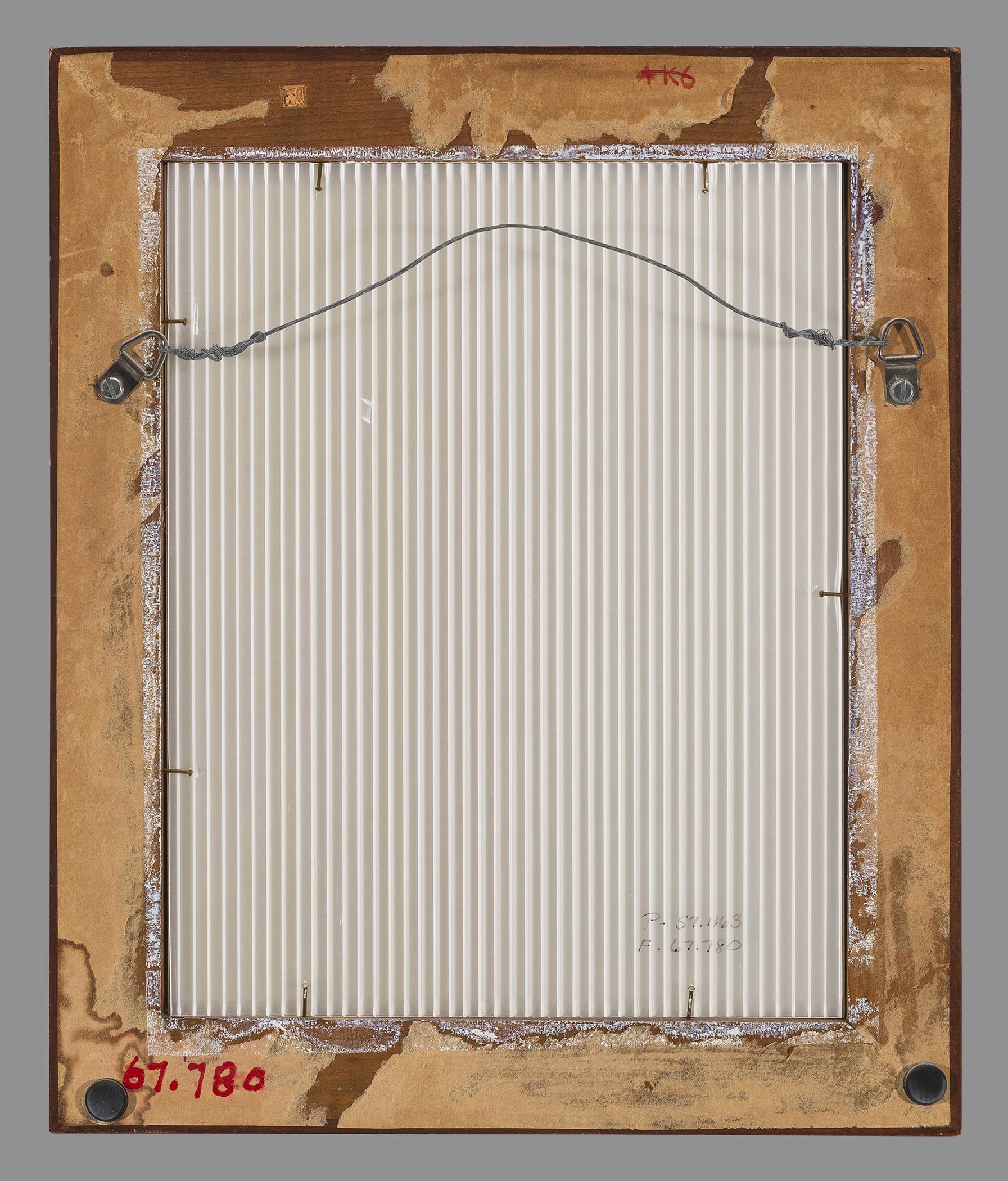 1967.0780 Frame, view 1, reverse