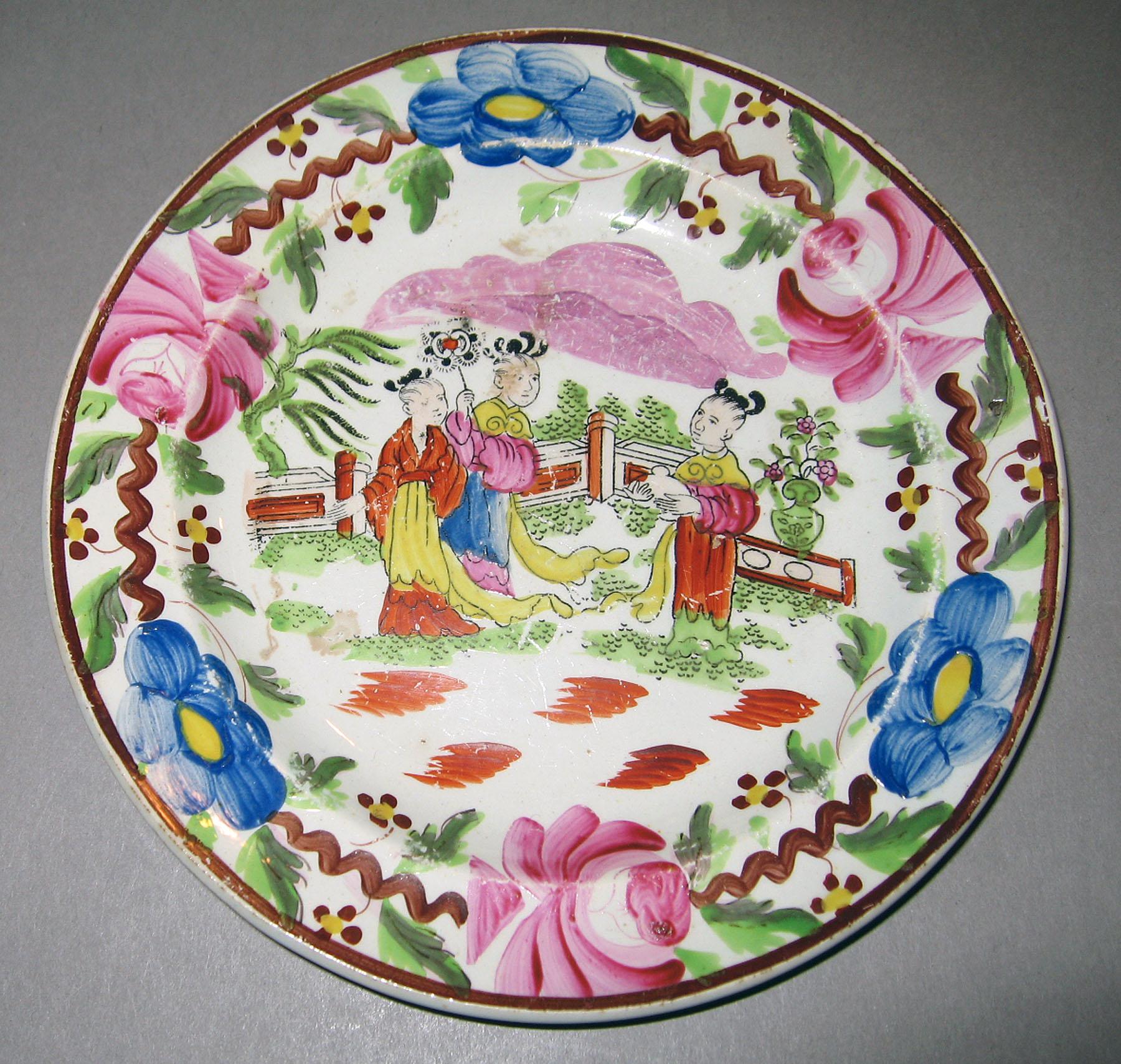 1967.0816 Pearlware plate