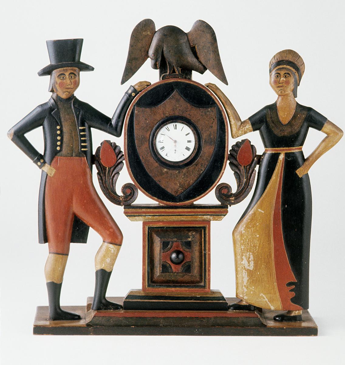1967.0827 A-B, 1967.878 A-C Watch Stand and Watch