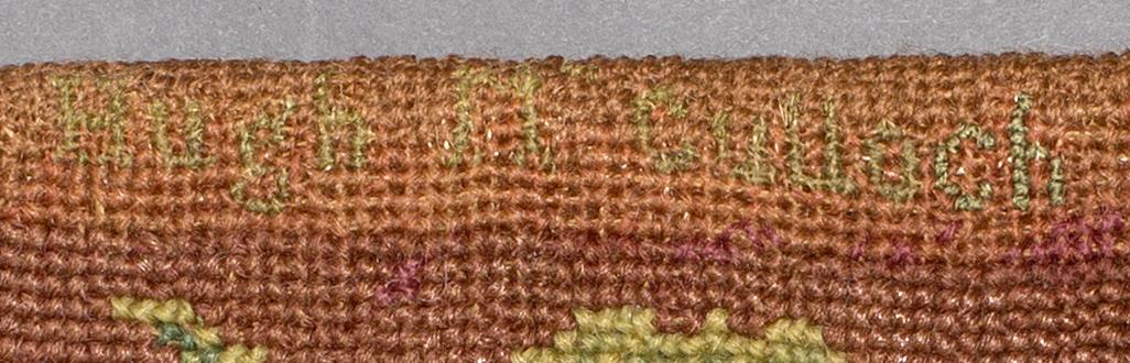 1967.0899 B Book cover, reverse, Detail 8