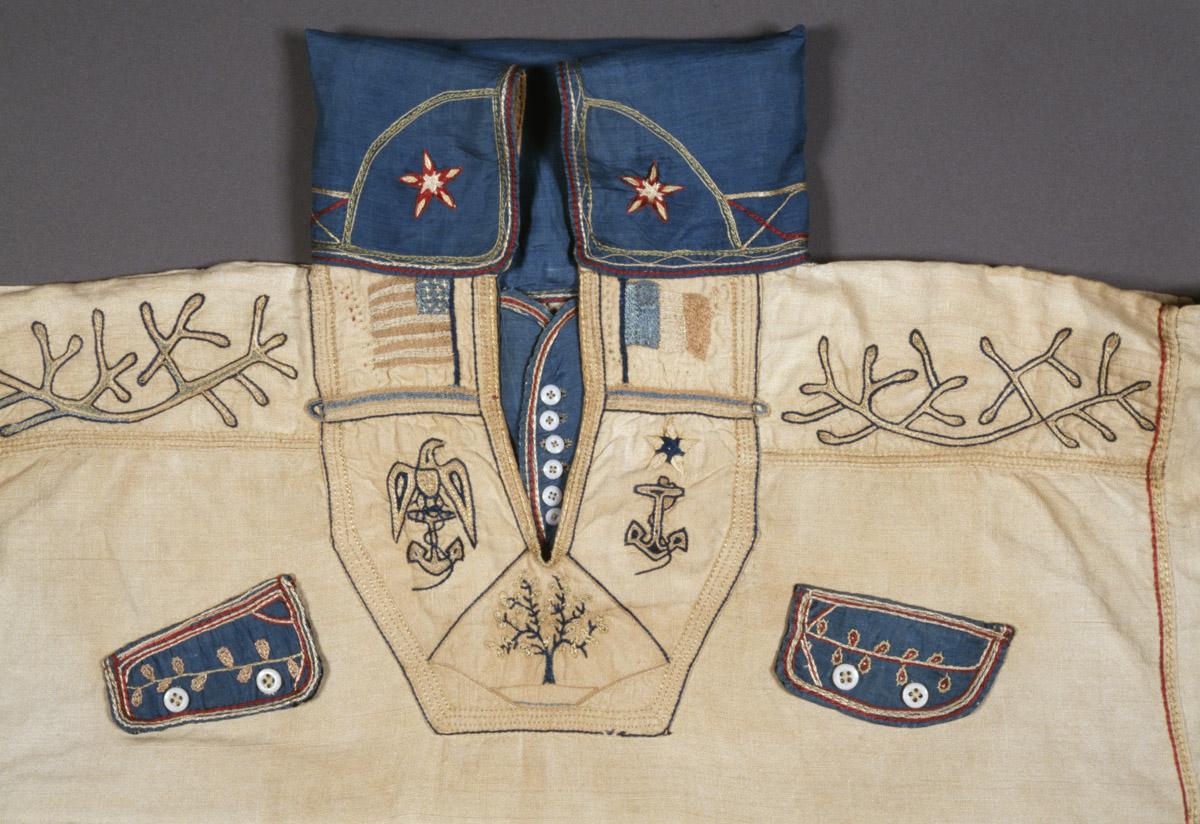1967.0933 Sailor suit (detail)