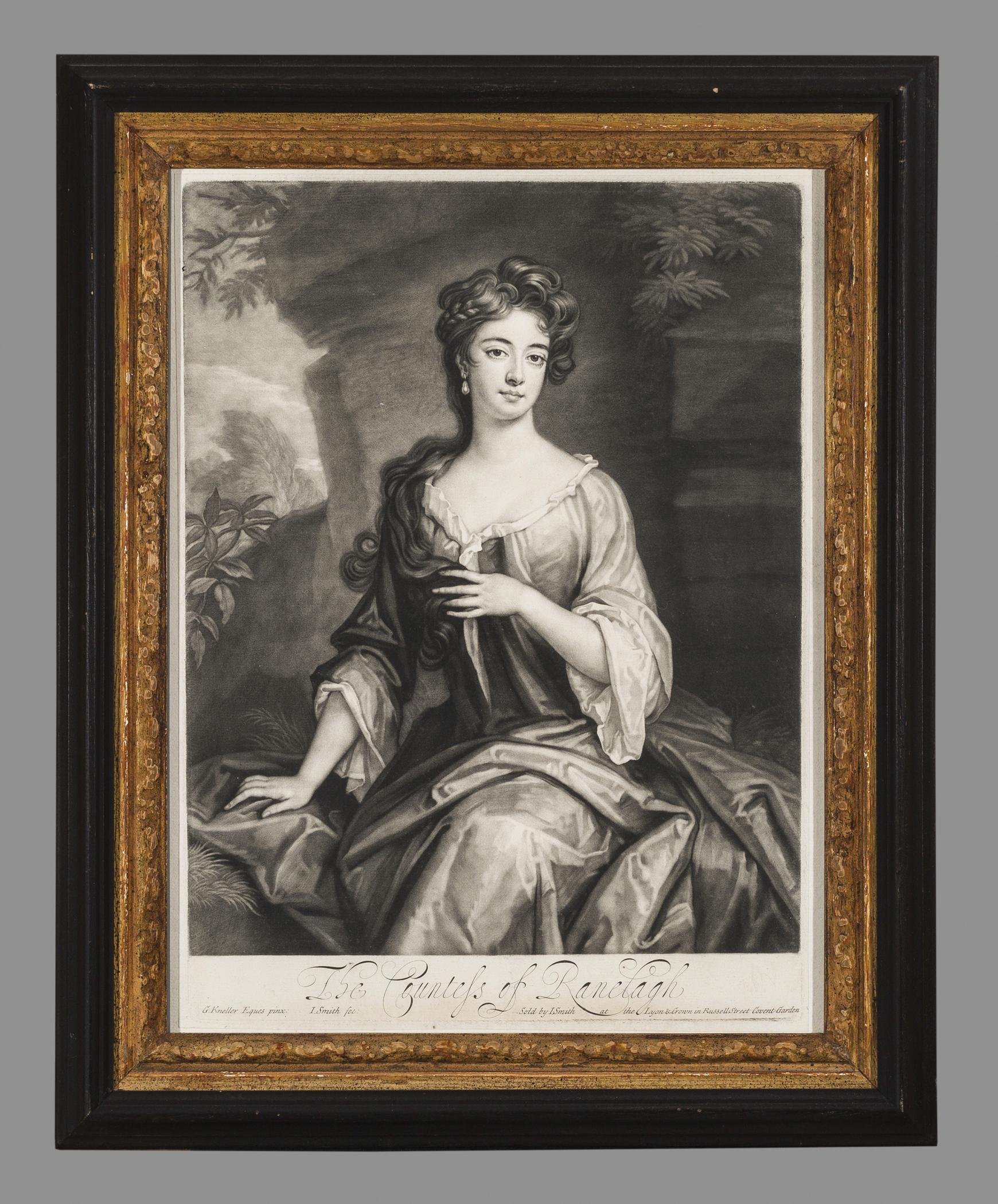 1967.0983 A Print, B Frame, view 1