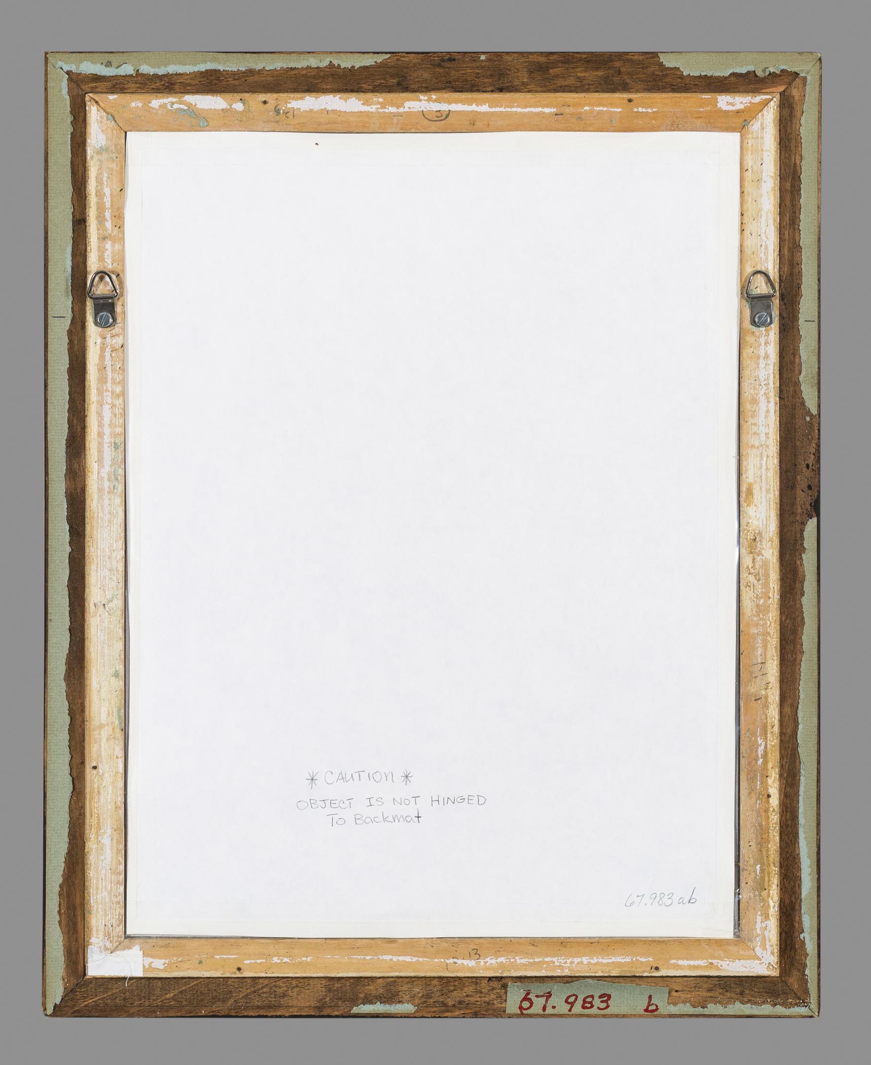 1967.0983 B Frame, reverse