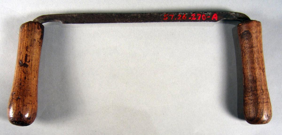 1957.0026.270 A Drawknife, View 1