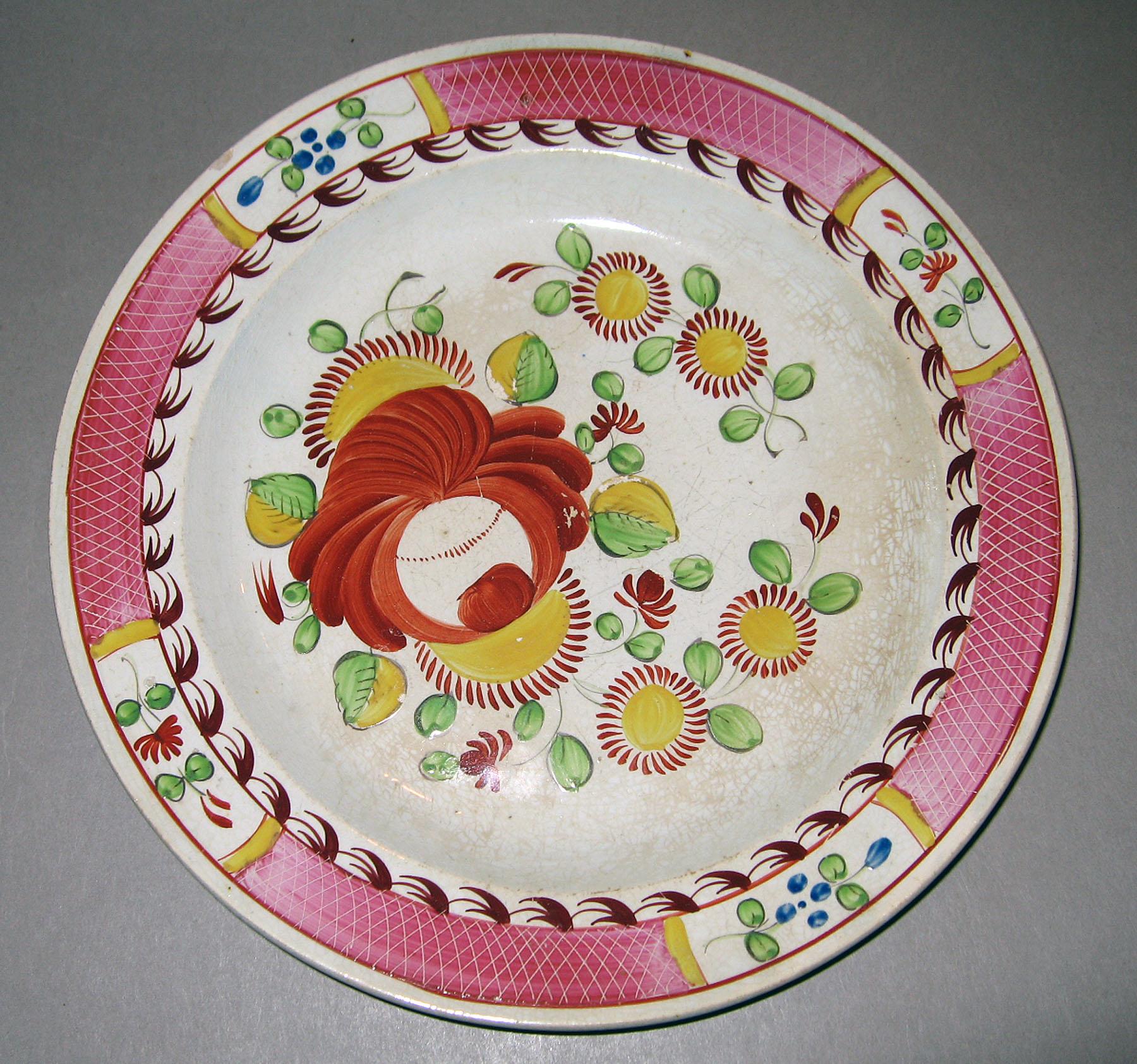 1967.0994.002 Pearlware plate
