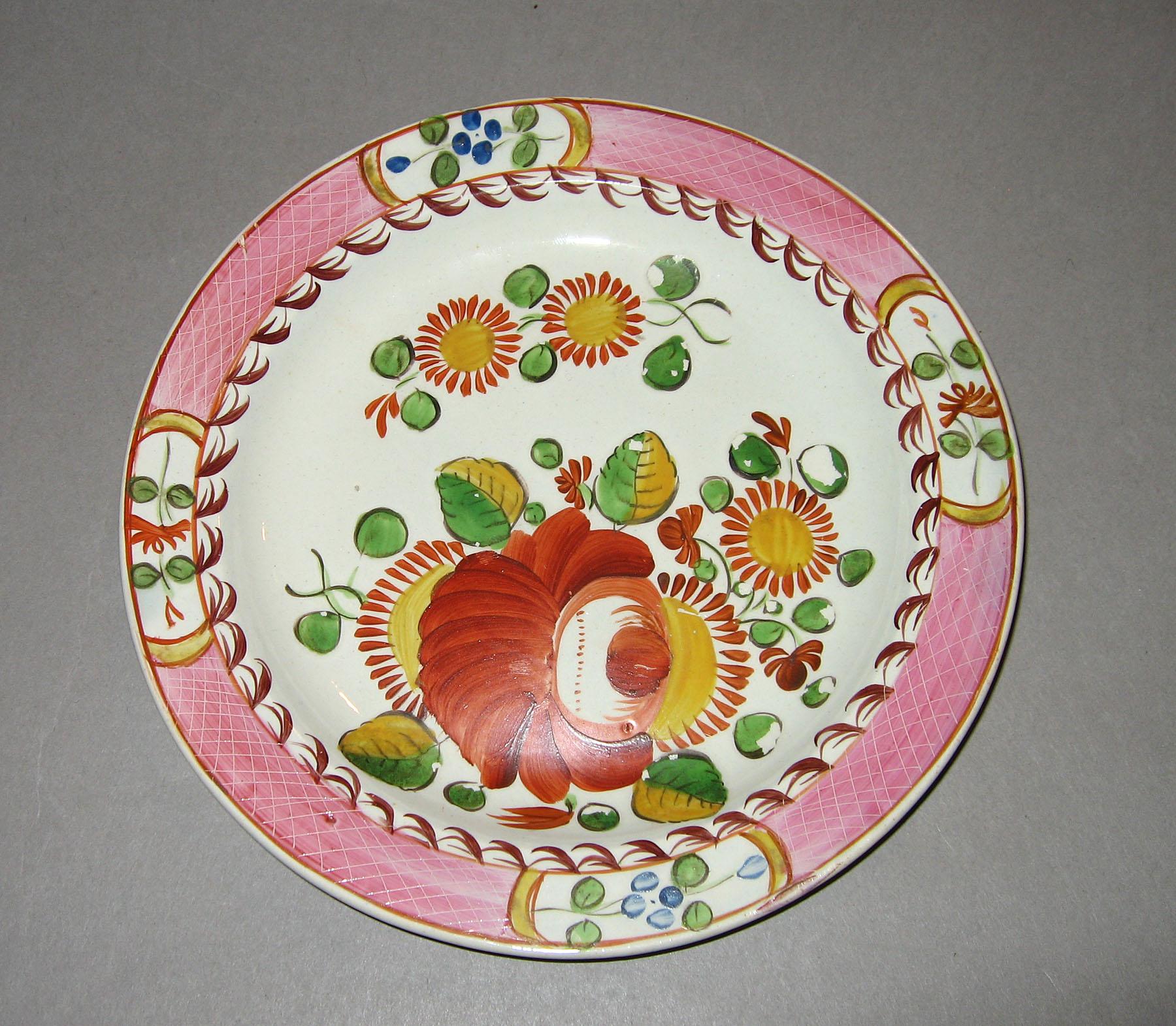 1967.0997.001 Pearlware plate