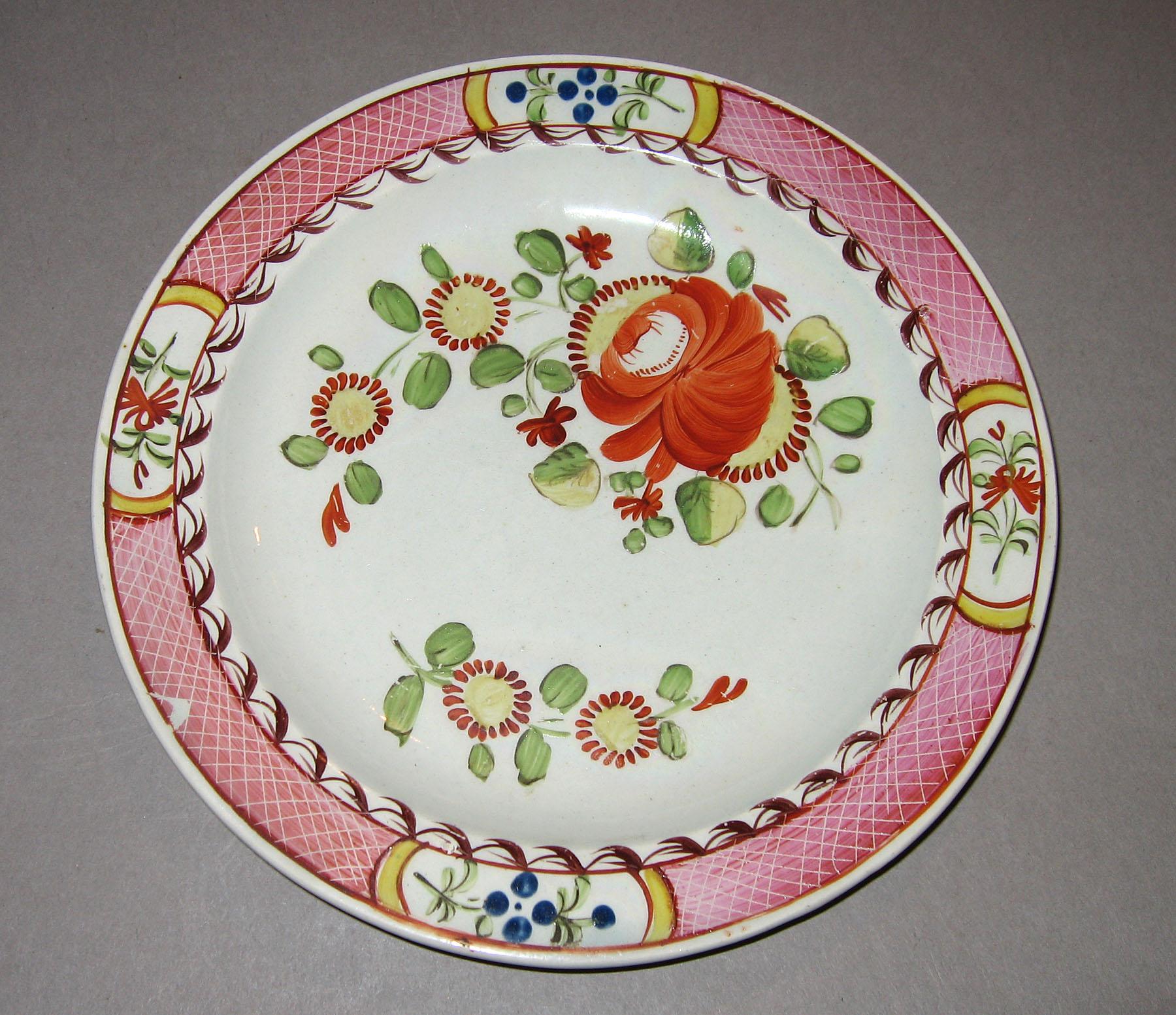1967.0998.001 Pearlware plate