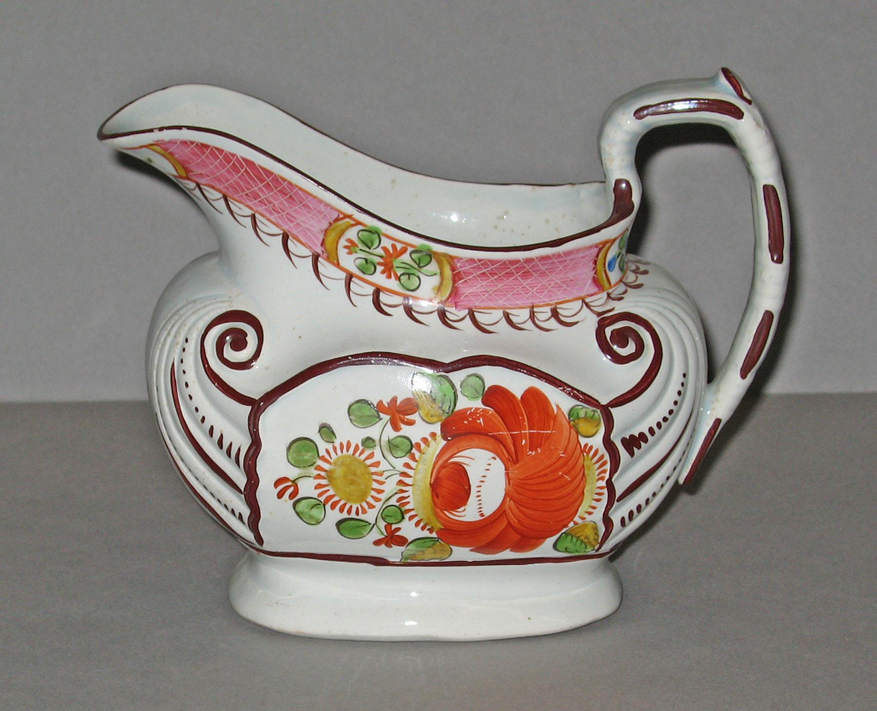 1967.1025.004 Pearlware pitcher