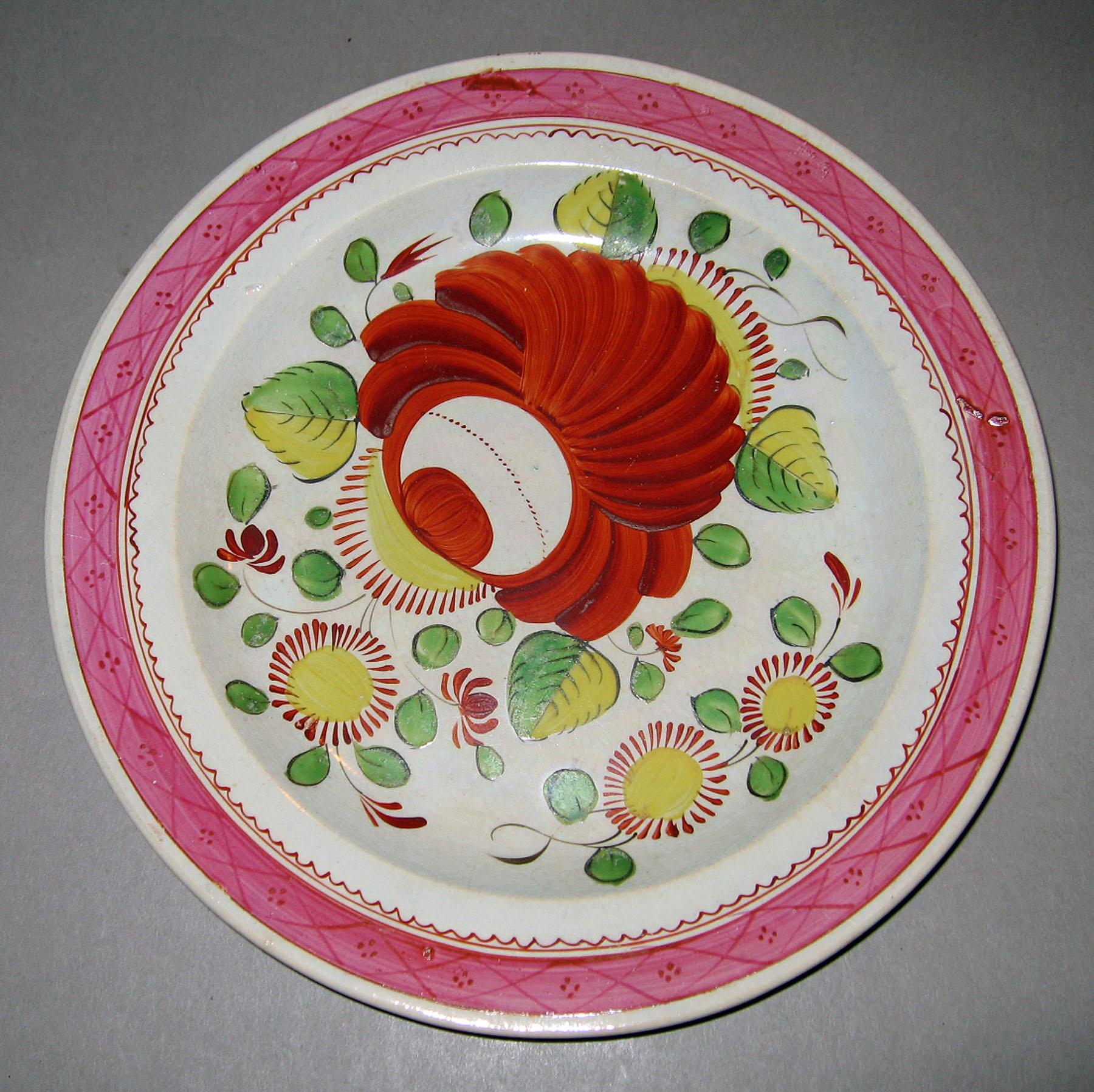 1967.1059 Pearlware plate