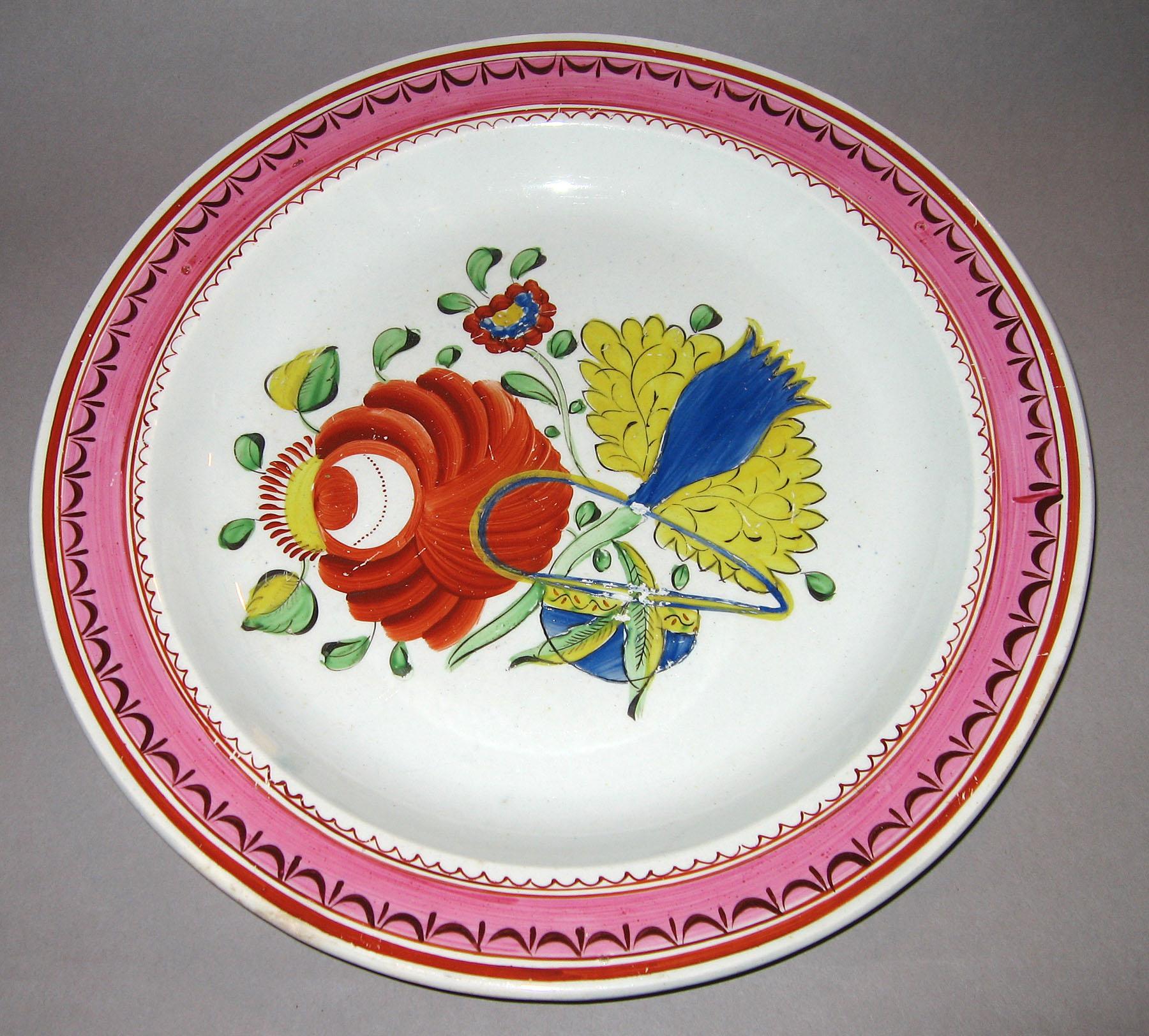 1964.1083 Pearlware plate