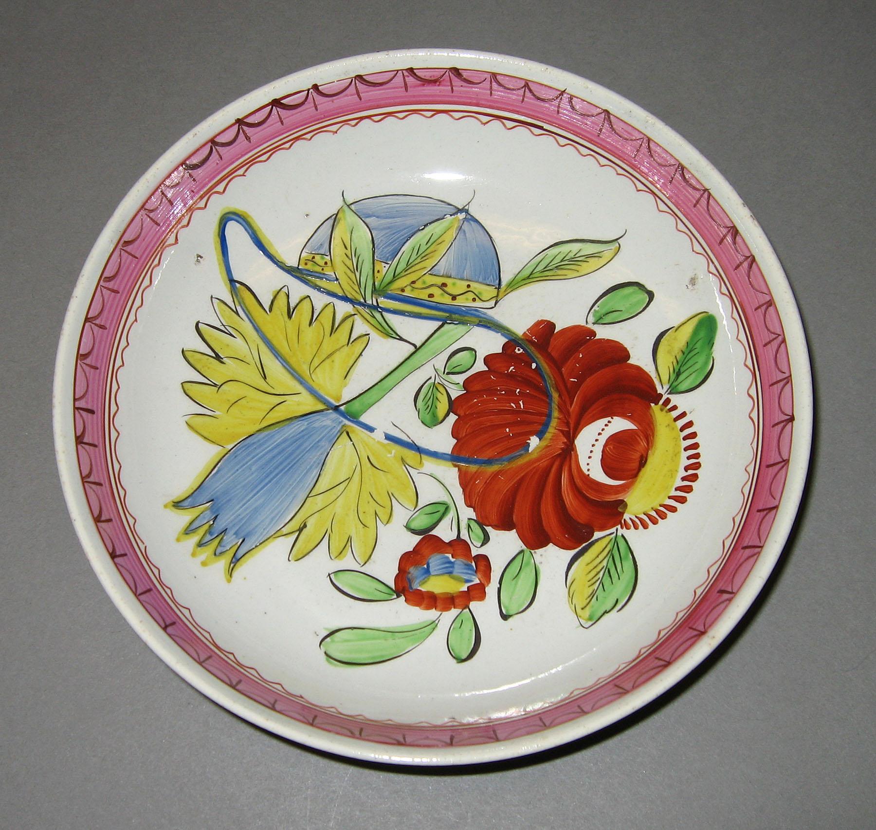 1967.1092.001 Oyster pattern saucer