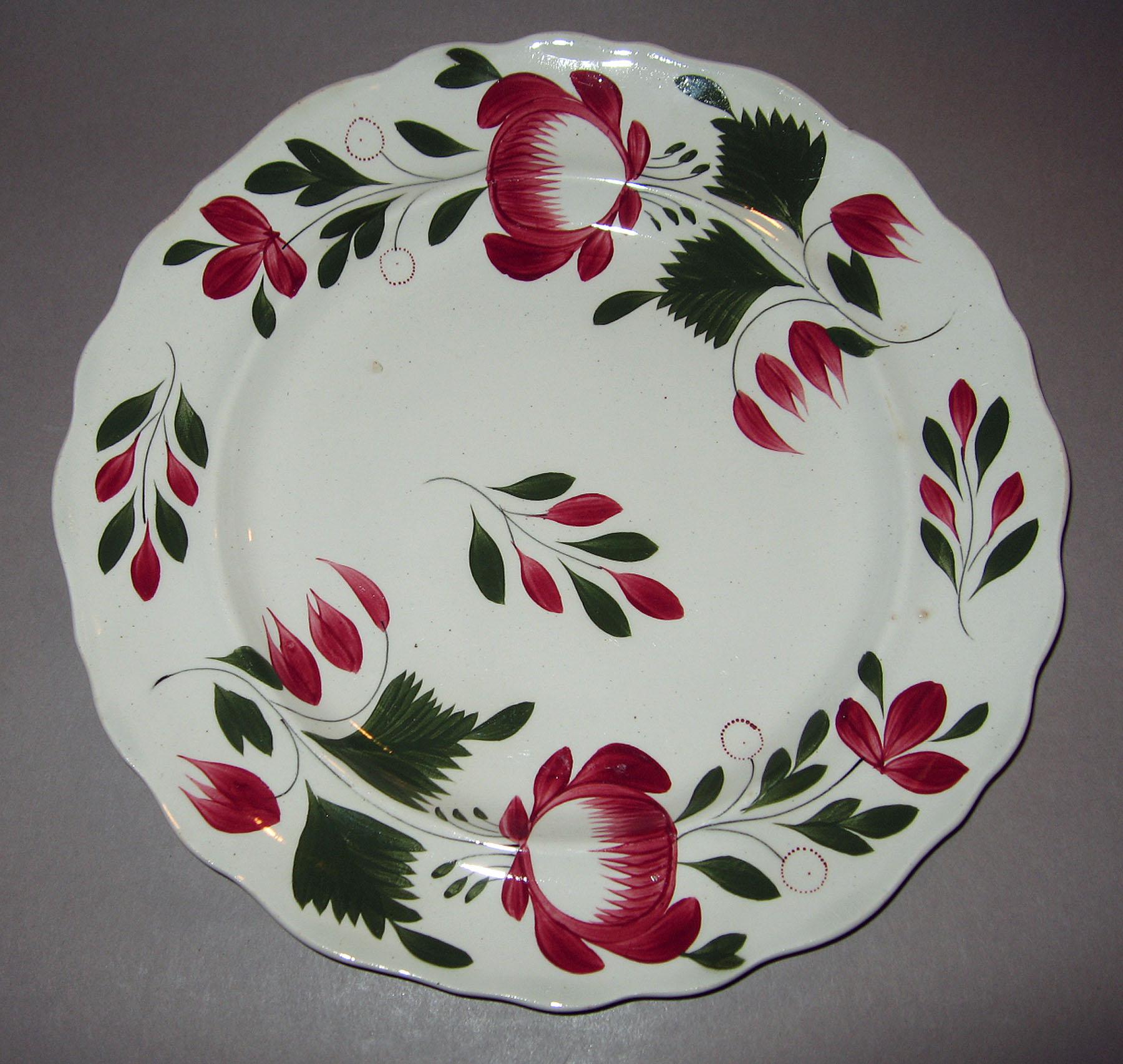 1967.1097.003 Pearlware plate