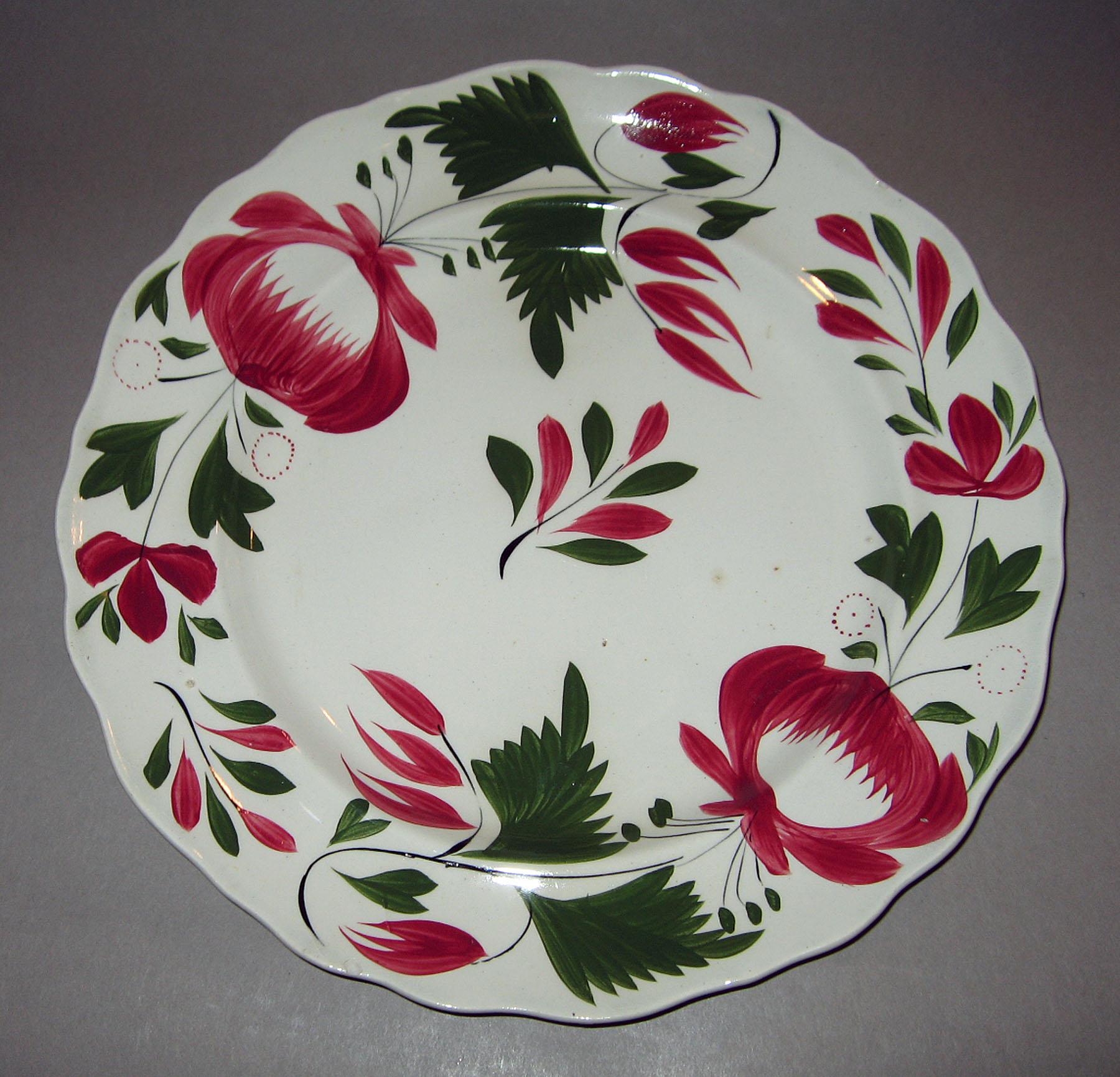 1967.1097.006 Pearlware plate