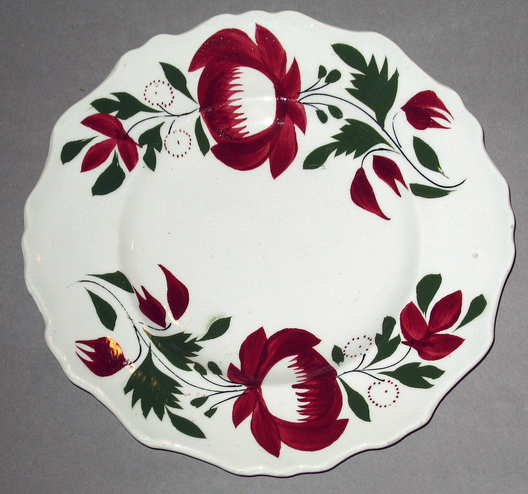 1967.1098.003 Pearlware plate