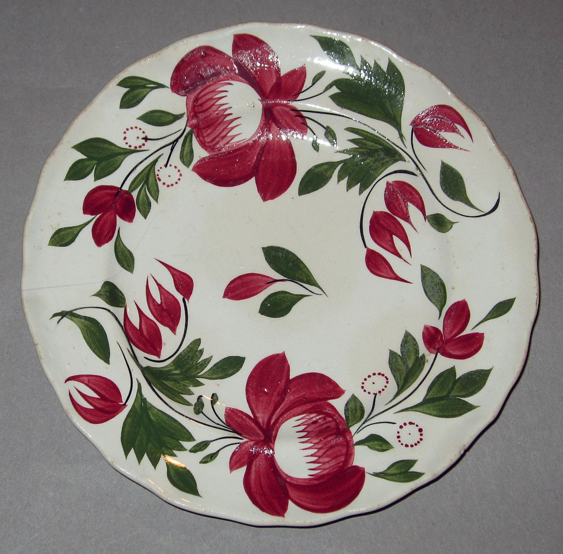 1967.1099 Pearlware plate