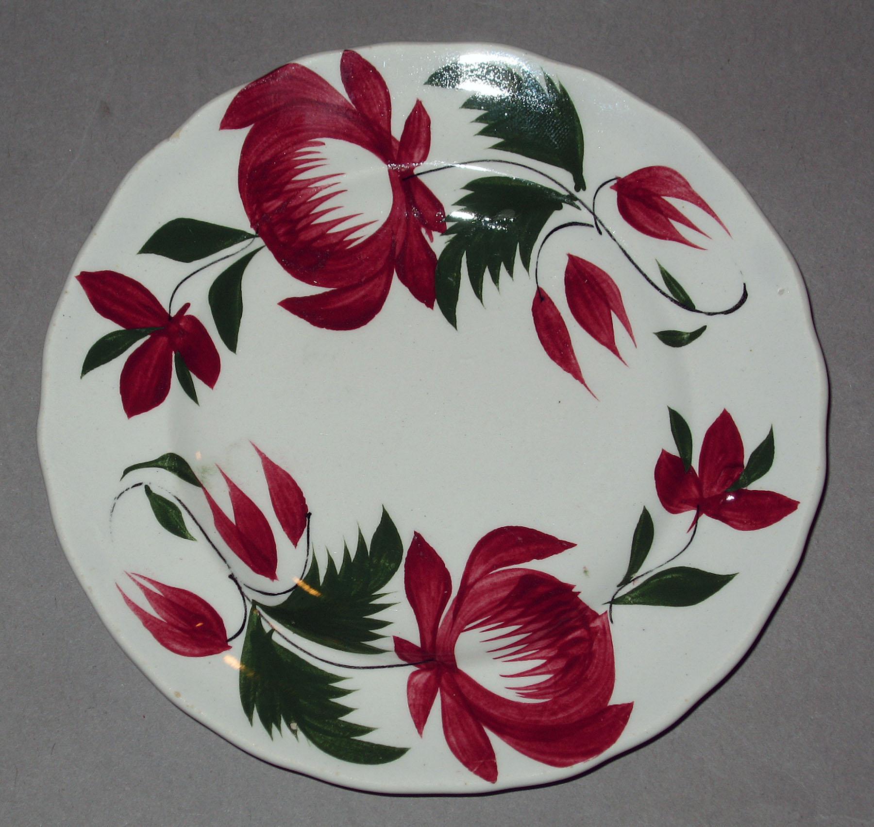 1967.1100.001 Pearlware plate