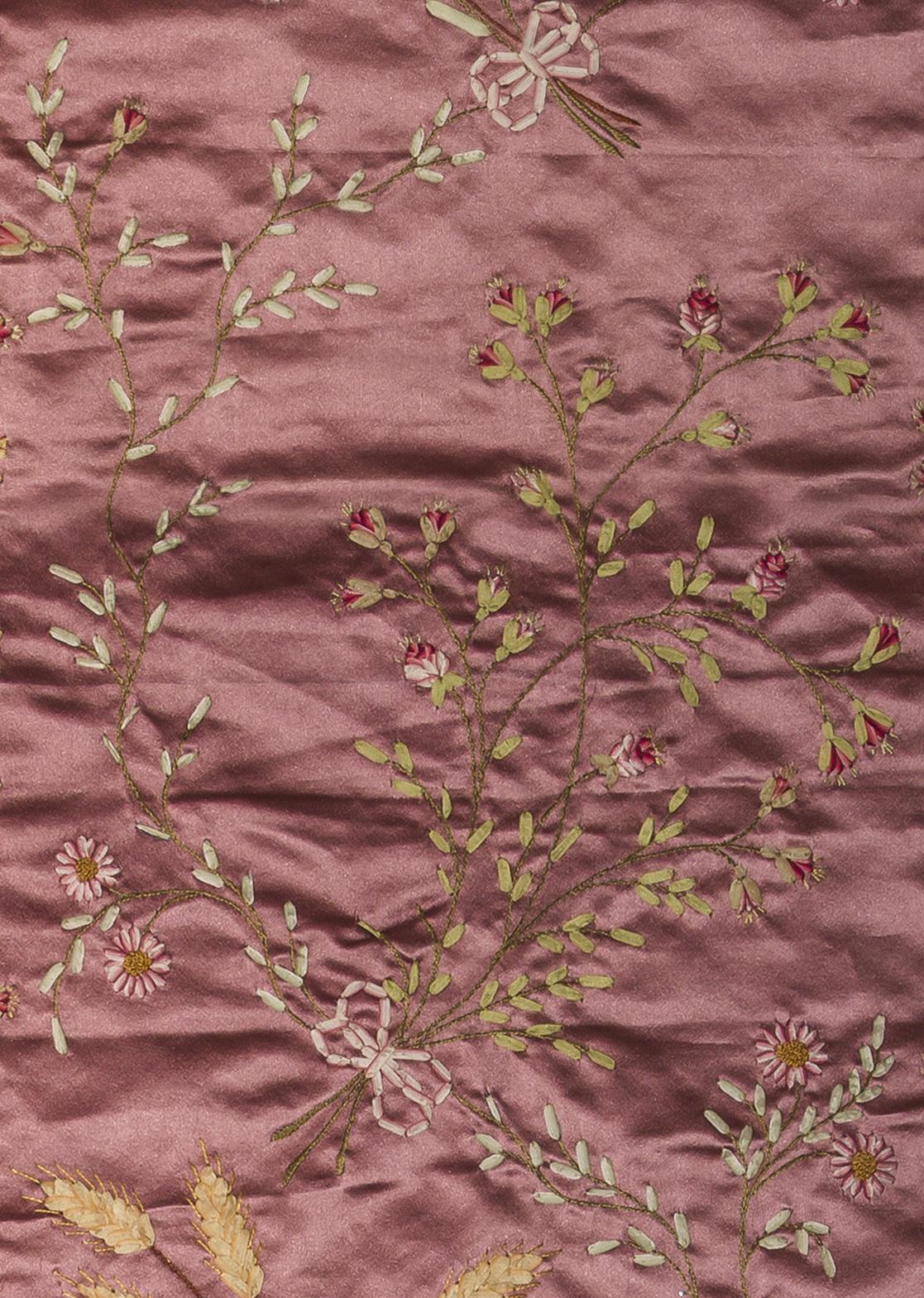 1967.1103.001 Textile, embroidered, detail 3