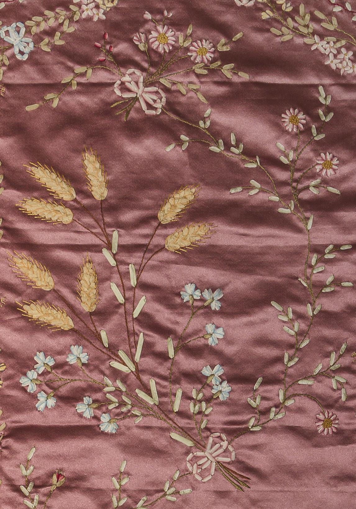 1967.1103.001 Textile, embroidered, detail 4