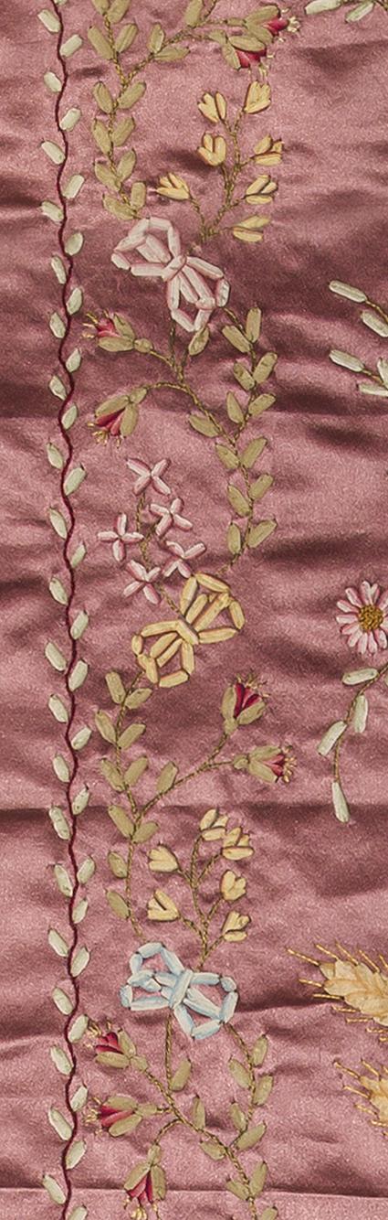 1967.1103.001 Textile, embroidered, detail 5