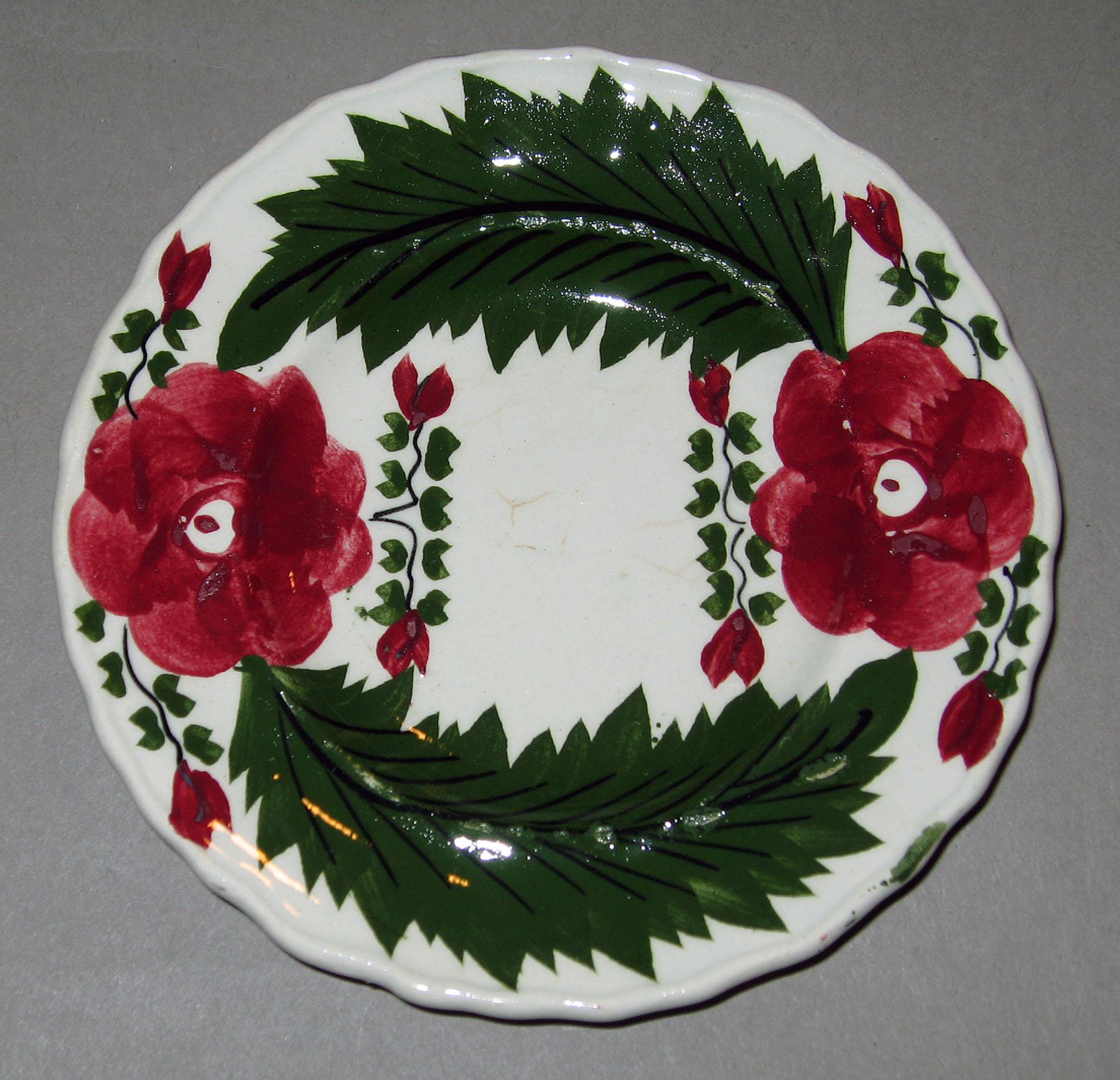 1967.1106.002 Pearlware plate