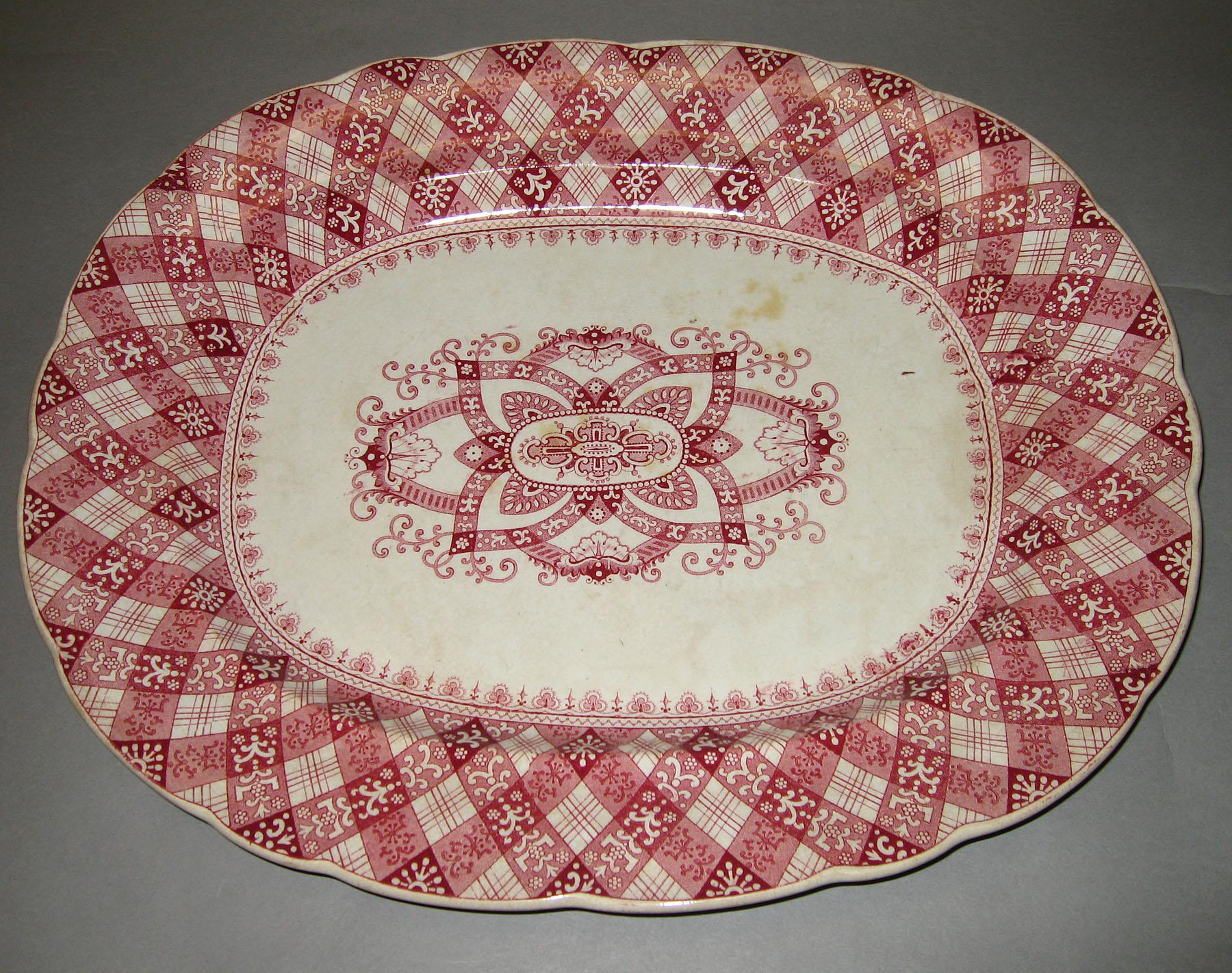 1969.1137 Caldonian pattern dish