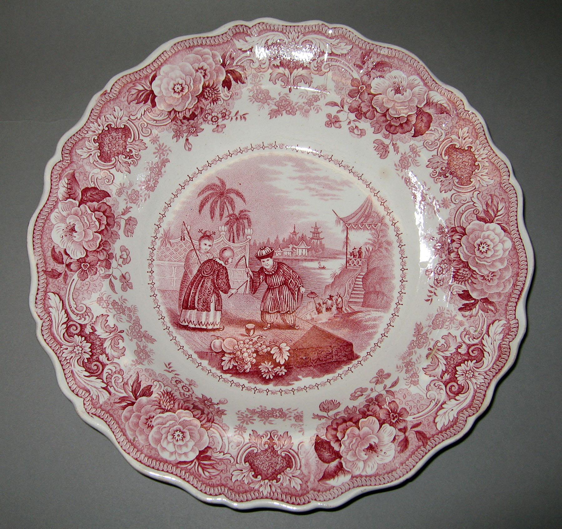 1967.1138.001 White earthenware plate