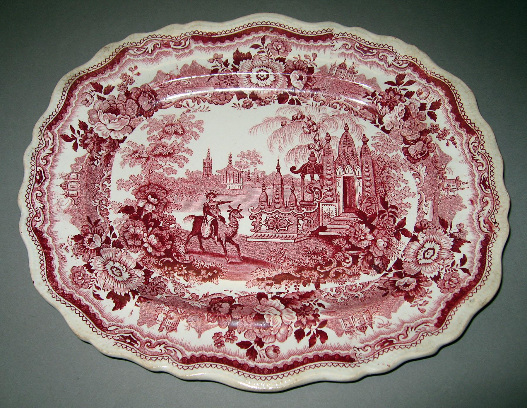 1967.1145 Earthenware platter