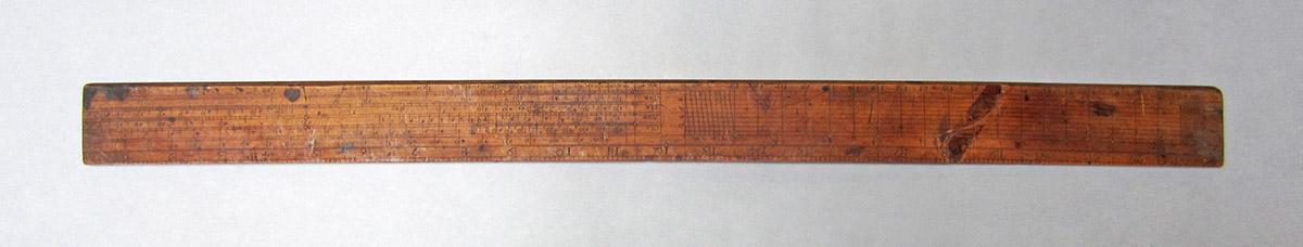 1957.0026.299, Rulers, large ruler side 2