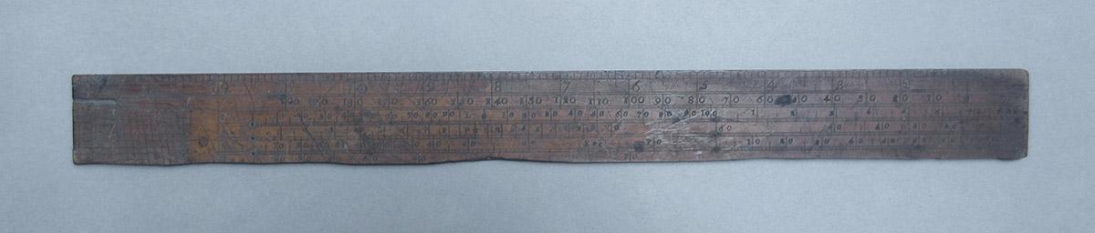1957.0026.299, Rulers, small ruler side 1