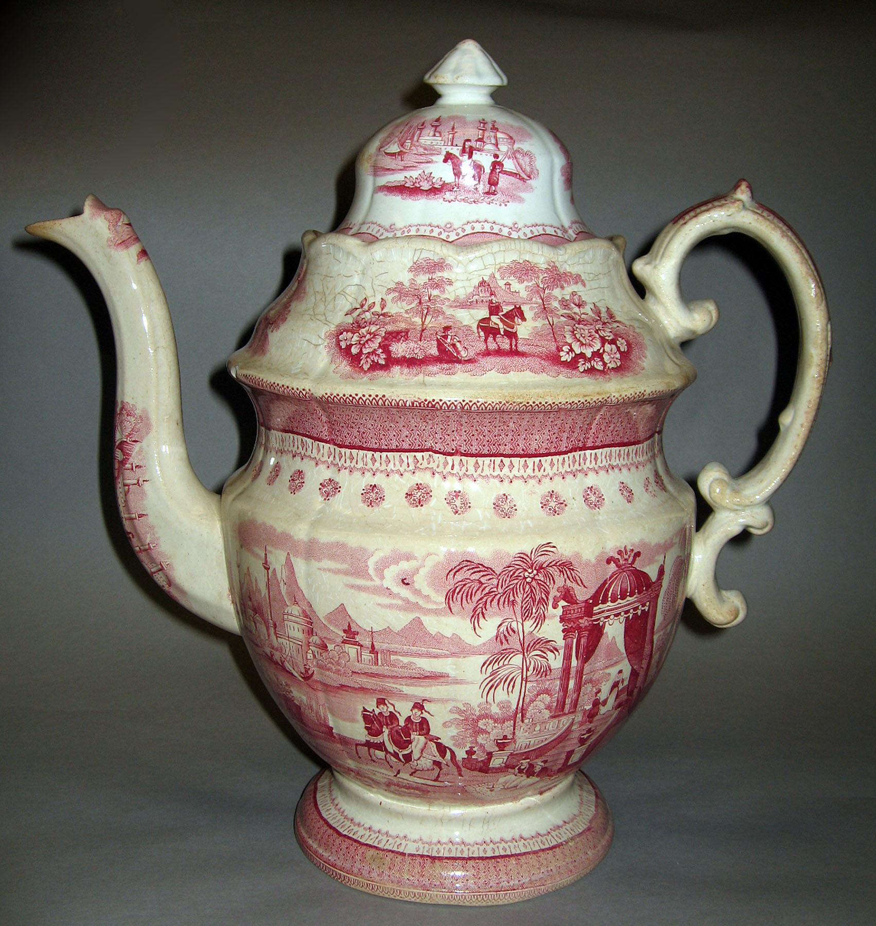 1967.1160 Earthenware coffee pot