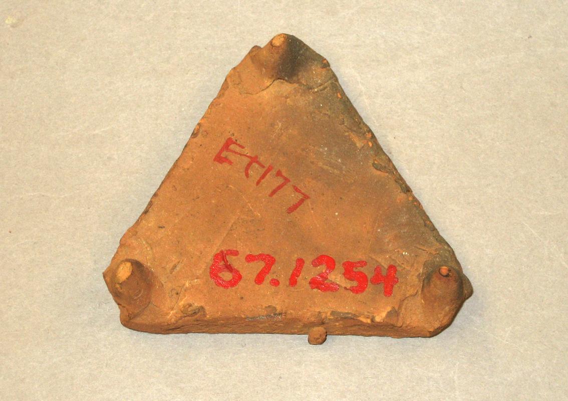 1967.1254 Firing Stilt (underside)
